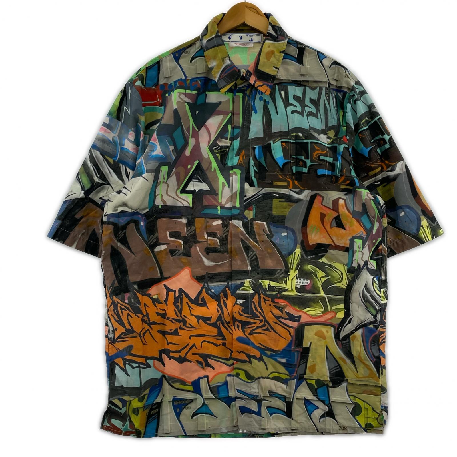半袖シャツ OMGA216S22FAB001 (L) L マルチカラー