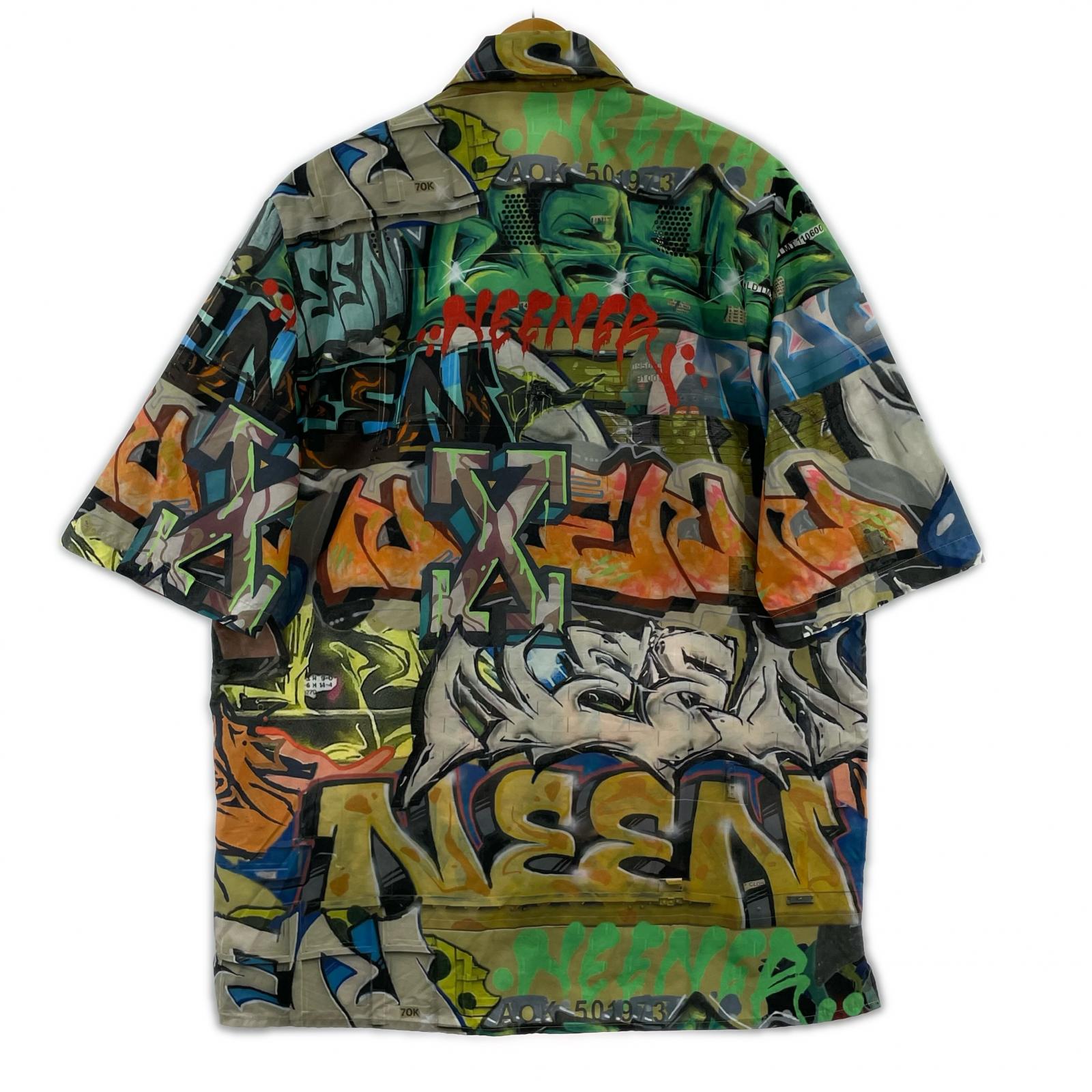 半袖シャツ OMGA216S22FAB001 (L) L マルチカラー