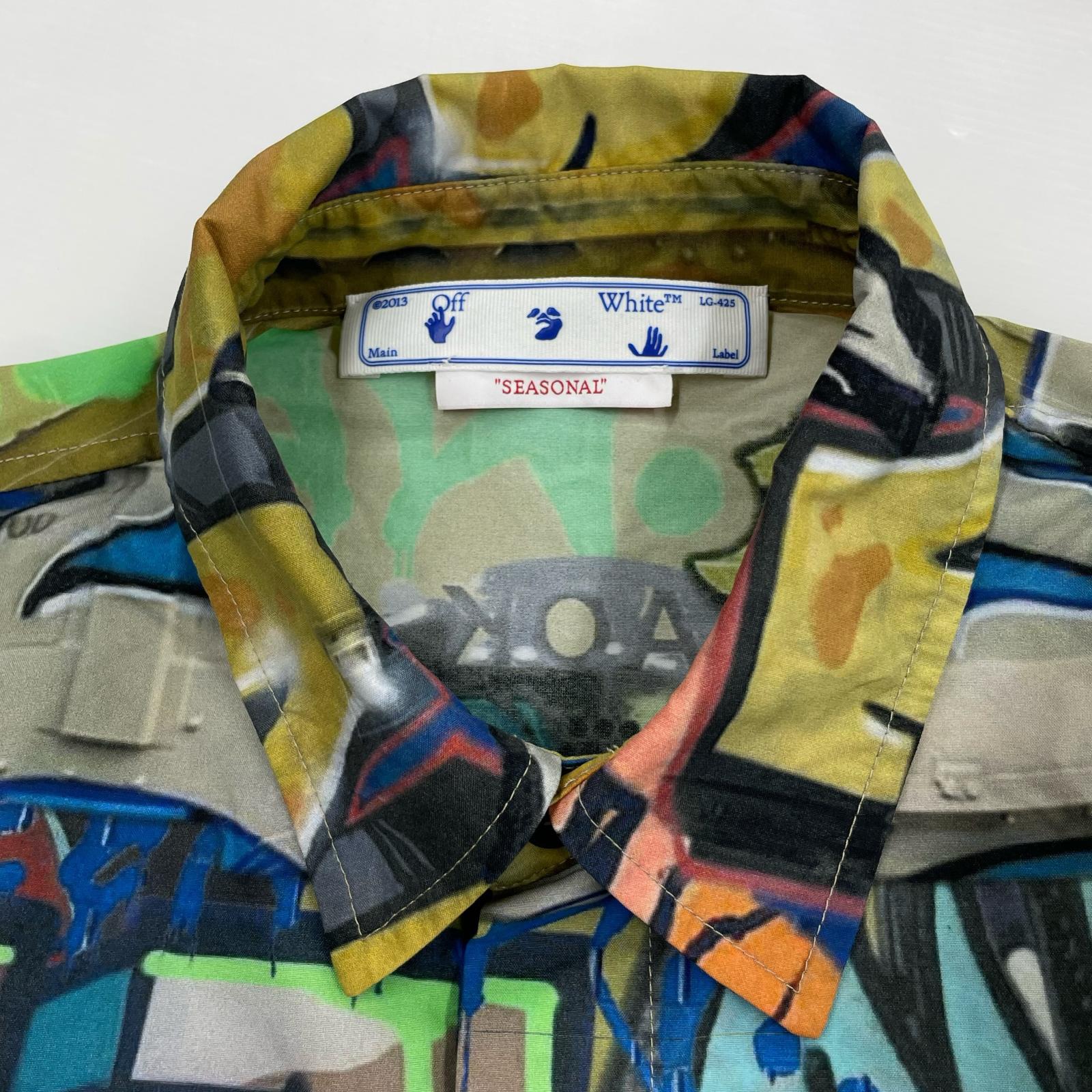 半袖シャツ OMGA216S22FAB001 (L) L マルチカラー