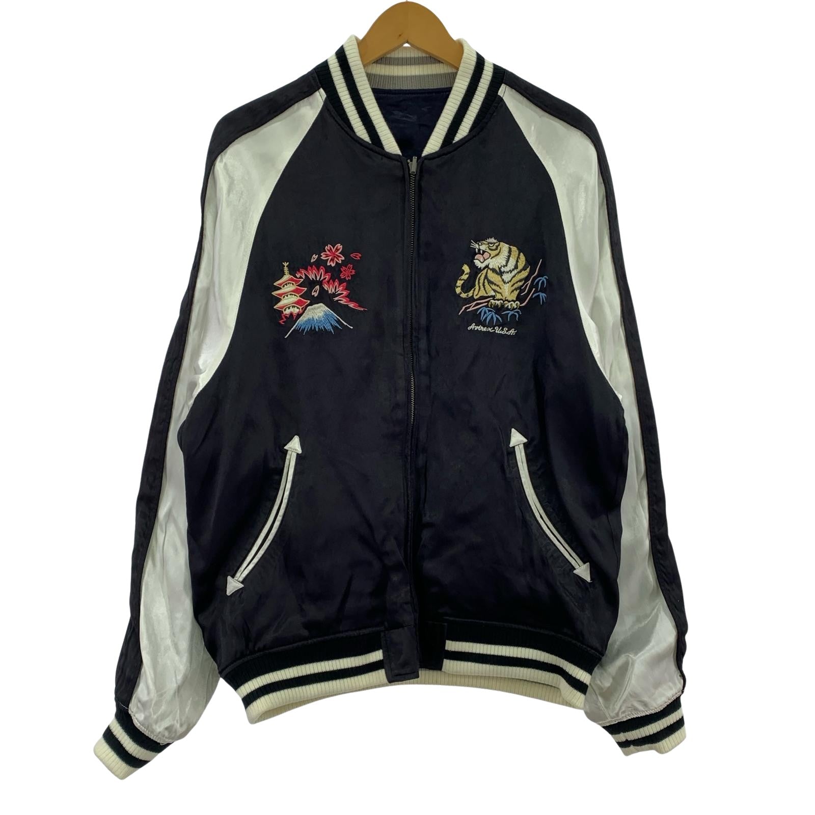 ブルゾン SOUVENIR JACKET DRAGON＆CHERRY BLOSSOMS L L