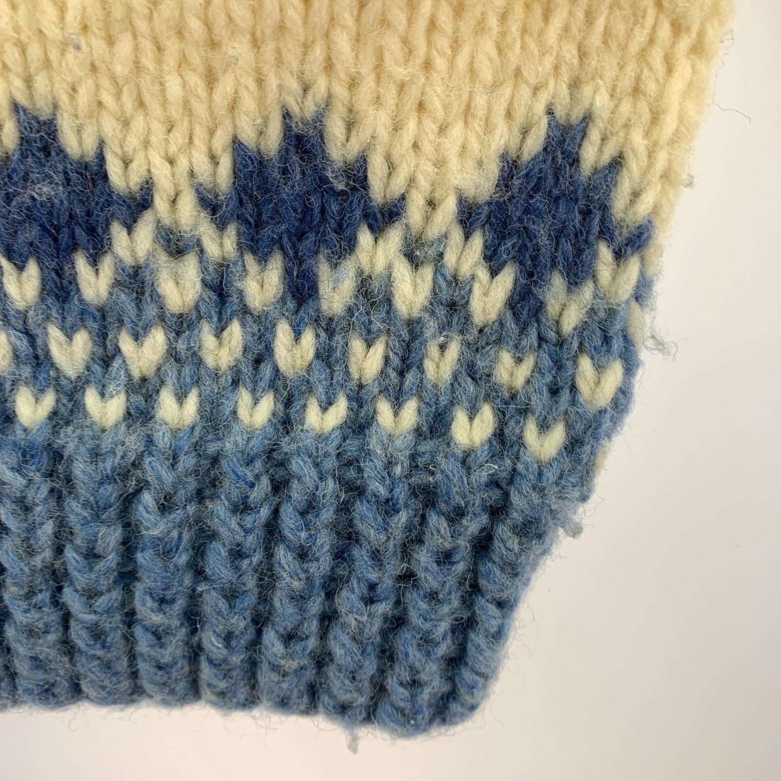 ニット danspun デンマーク製 ウールニット WHT ホワイト