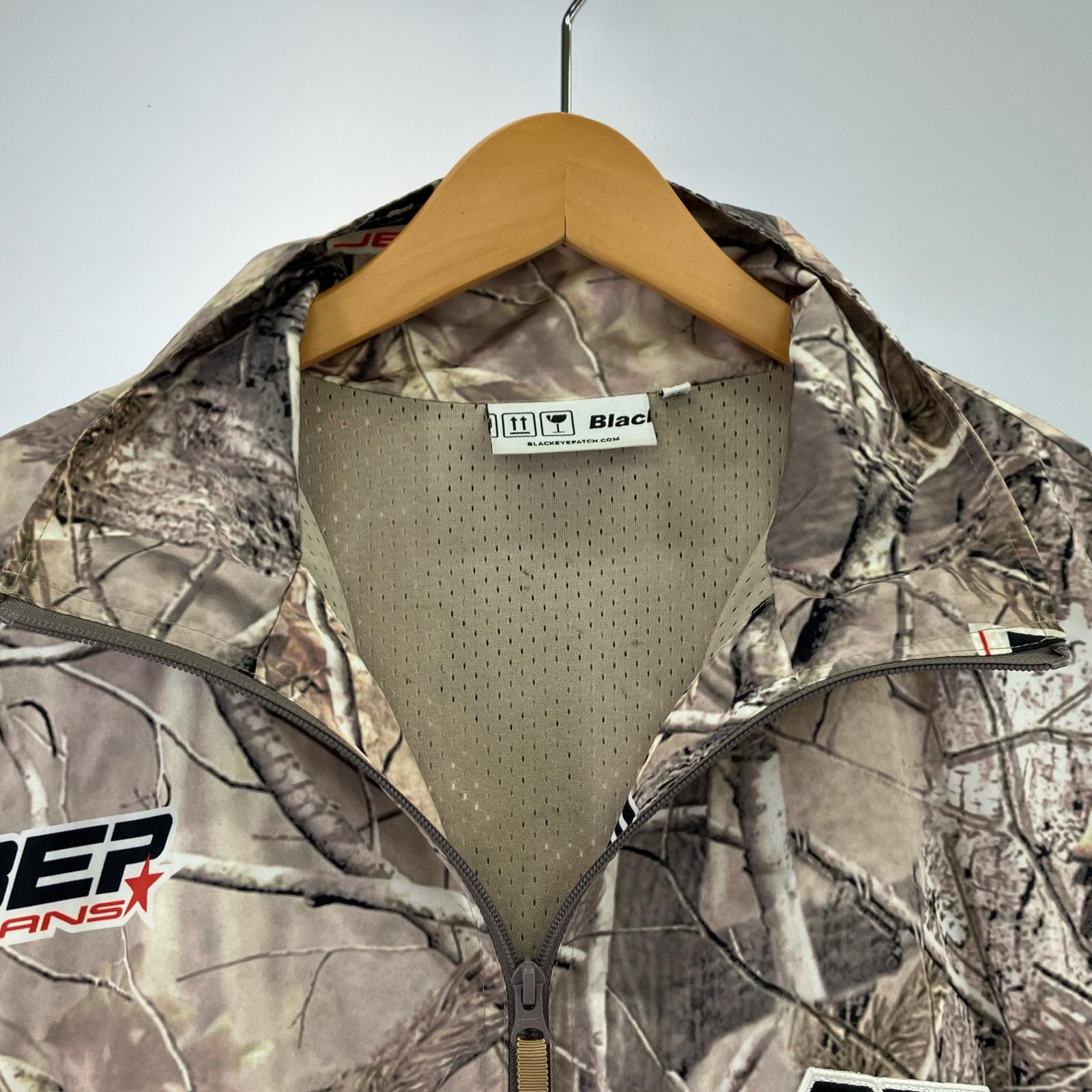 ジャケット BLACK EYE PATCH REAL TREE TRACK JACKET リアルツリートラックジャケット L ベージュ
