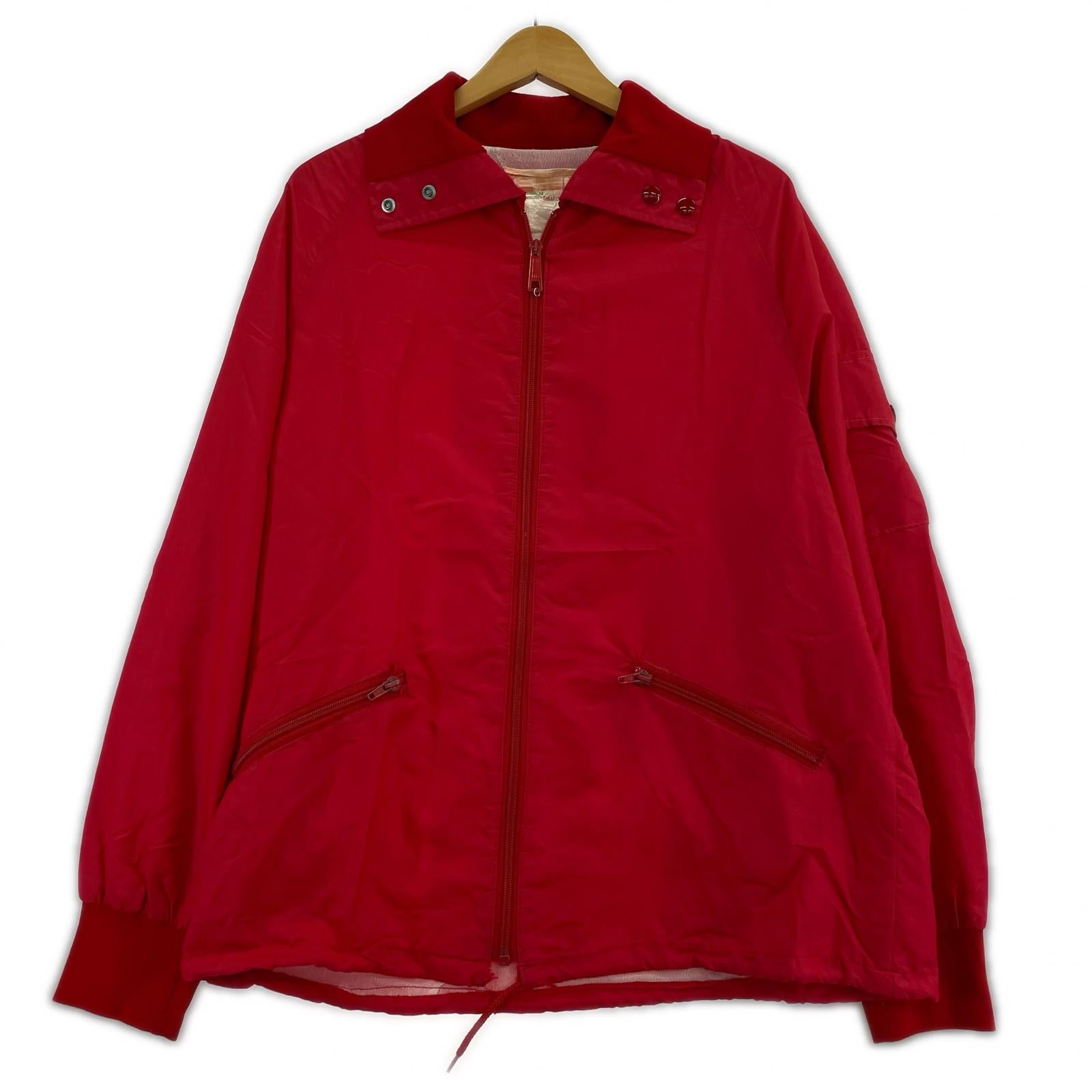 ジャケット 70s頃/SUPERJACKET/赤 M レッド