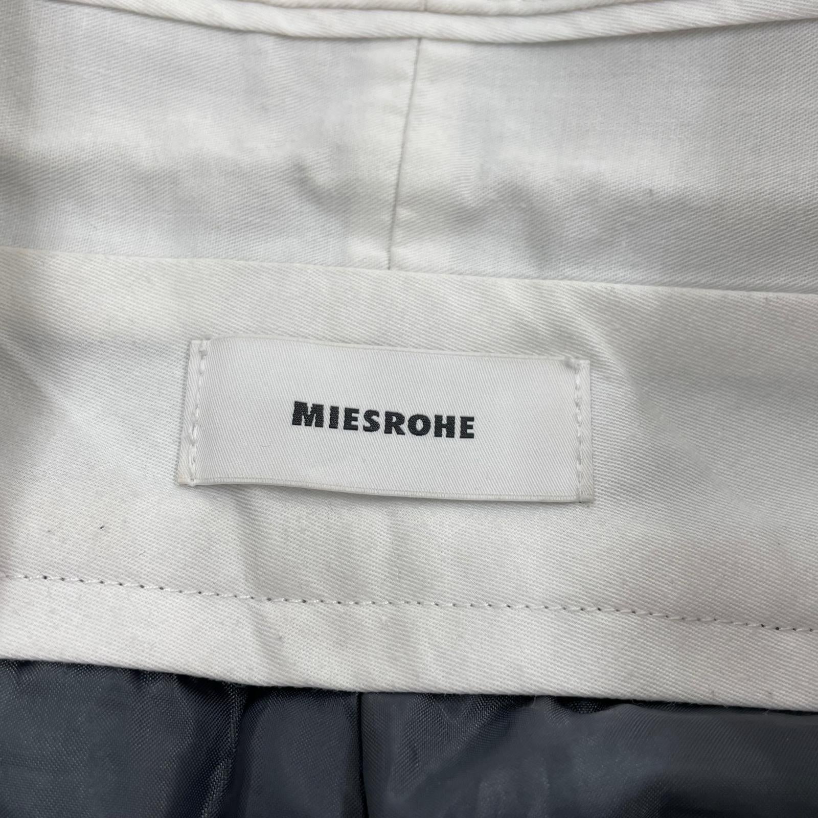 パンツ MIESROHE タックパンツ 1 グレー グレー