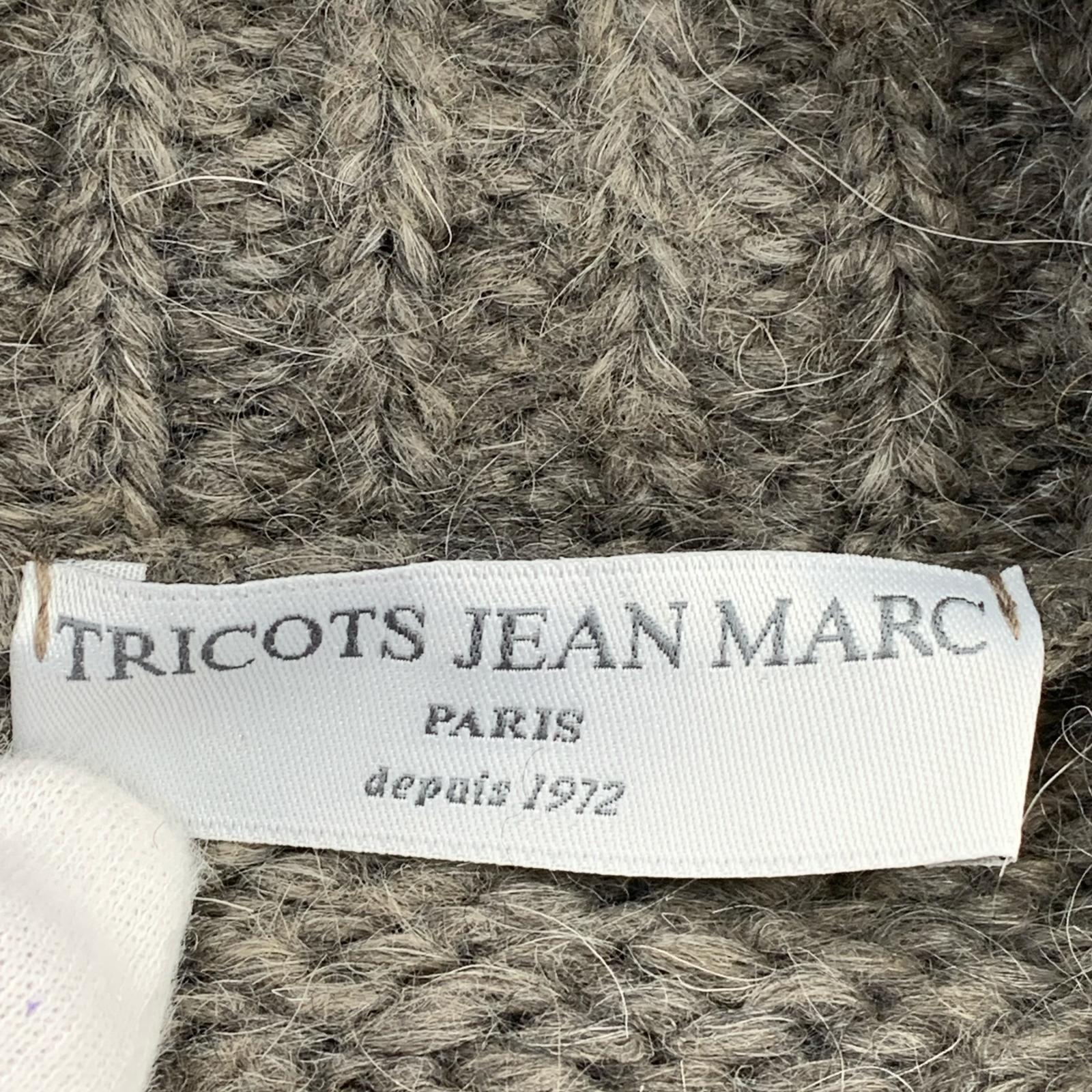 ニット tricots jean marc/モヘア混 ブラウン