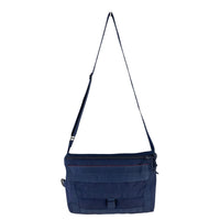 ショルダーバッグ BRIEFING BEAMS PLUS別注 Fleet Messenger 13 メッセンジャーバッグ ネイビー