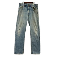 デニムパンツ Levi's ﾃﾞﾆﾑﾊﾟﾝﾂ 505 ﾎﾞﾀﾝ裏554 (W34L32) 34 ブルー