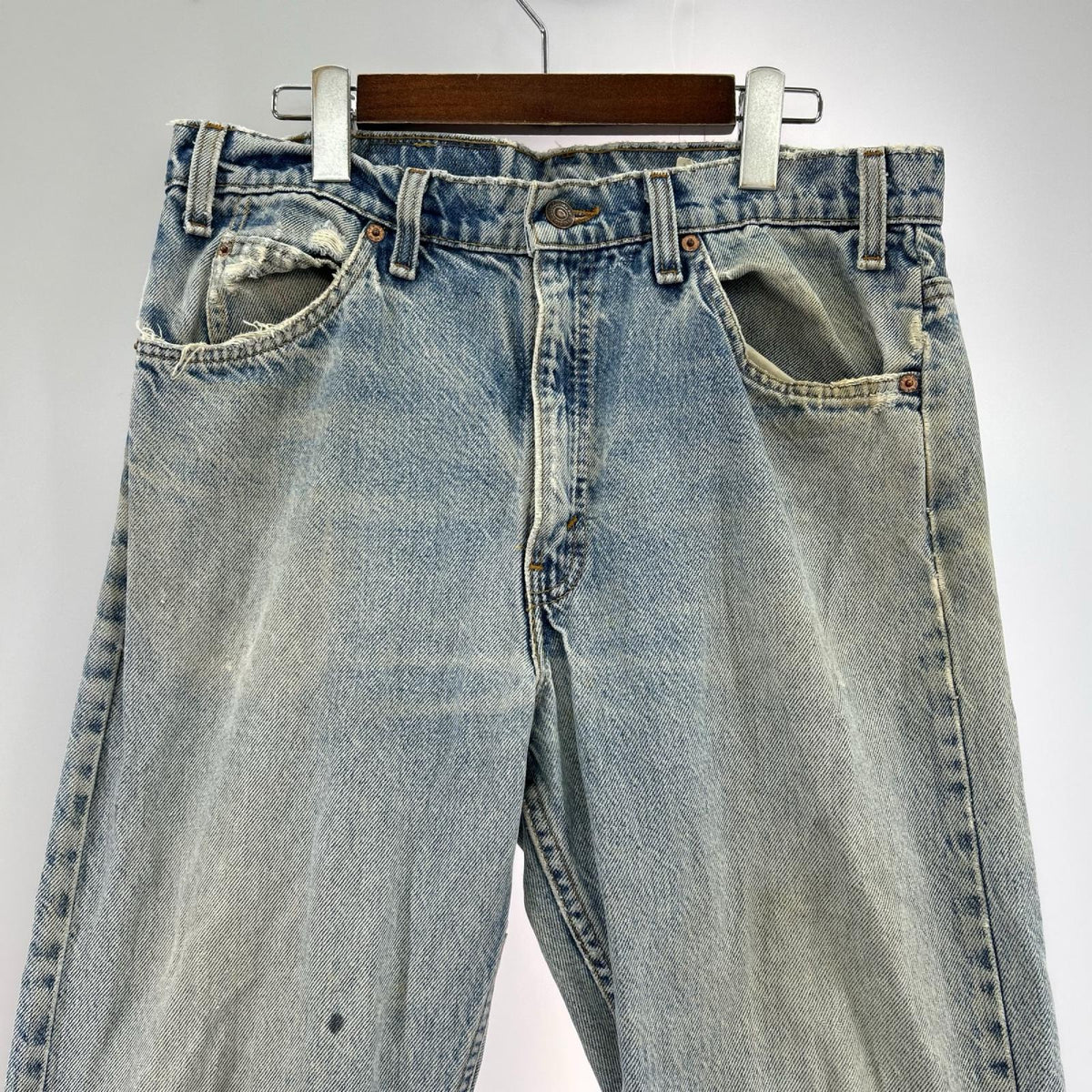 デニムパンツ Levi's ﾃﾞﾆﾑﾊﾟﾝﾂ 505 ﾎﾞﾀﾝ裏554 (W34L32) 34 ブルー