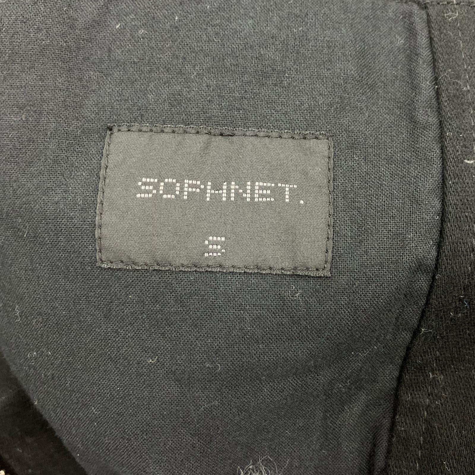 ジャケット SOPHNET. ジップアップジャケット ブラック/S ブラック