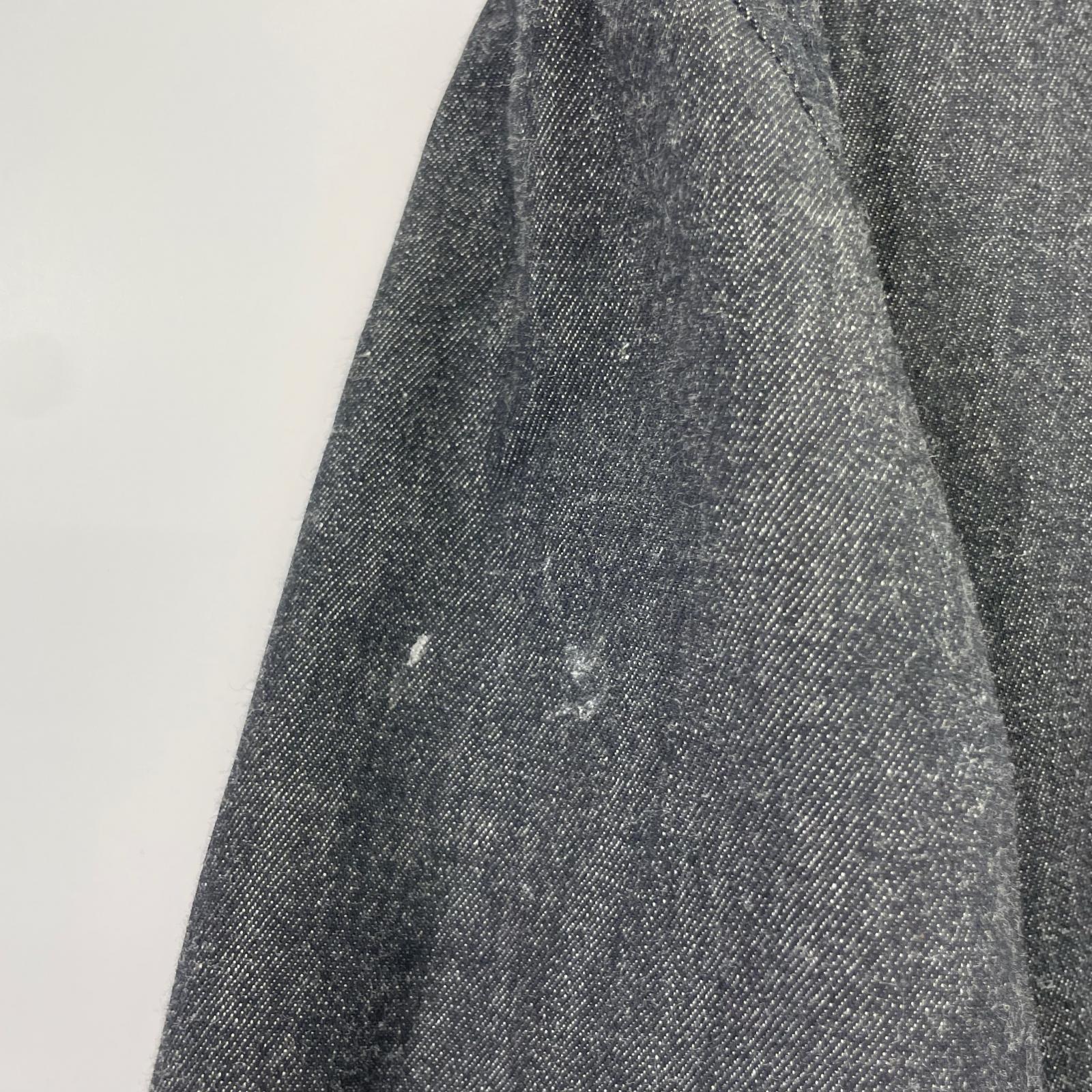 デニムジャケット 坂本デニム 江戸黒染め軽量デニムジャケット 黒 M M ブラック