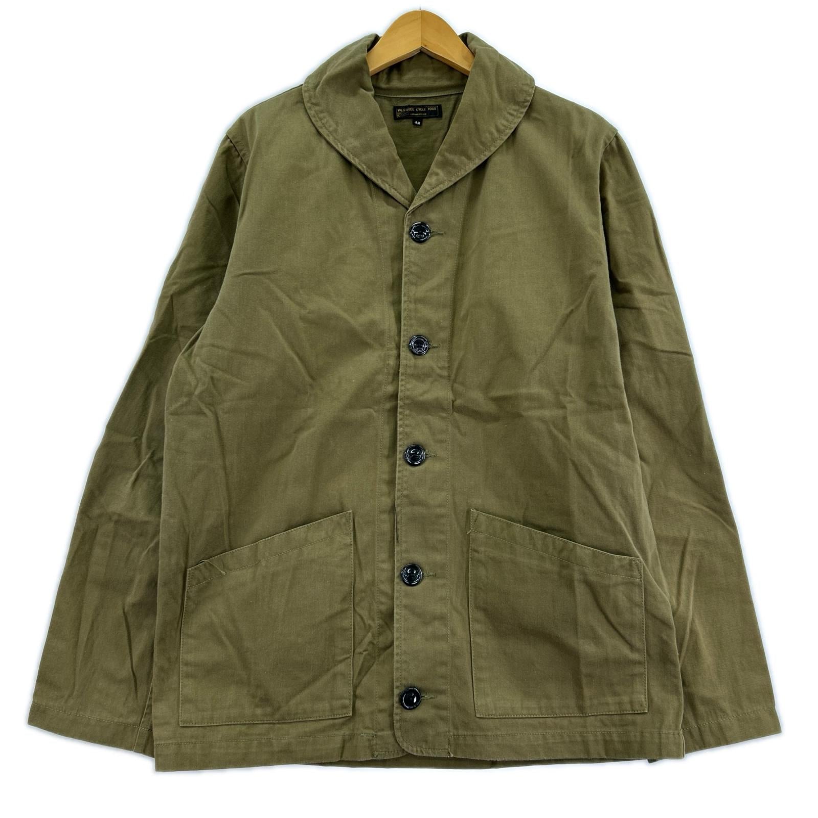 ジャケット CYCLE TOGS コットン カバーオール カーキ (42)
