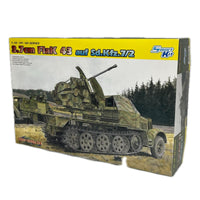 ドラゴン 1/35 Sd.Kfz.7/2 装甲 8tハーフトラック ミリタリープラモ