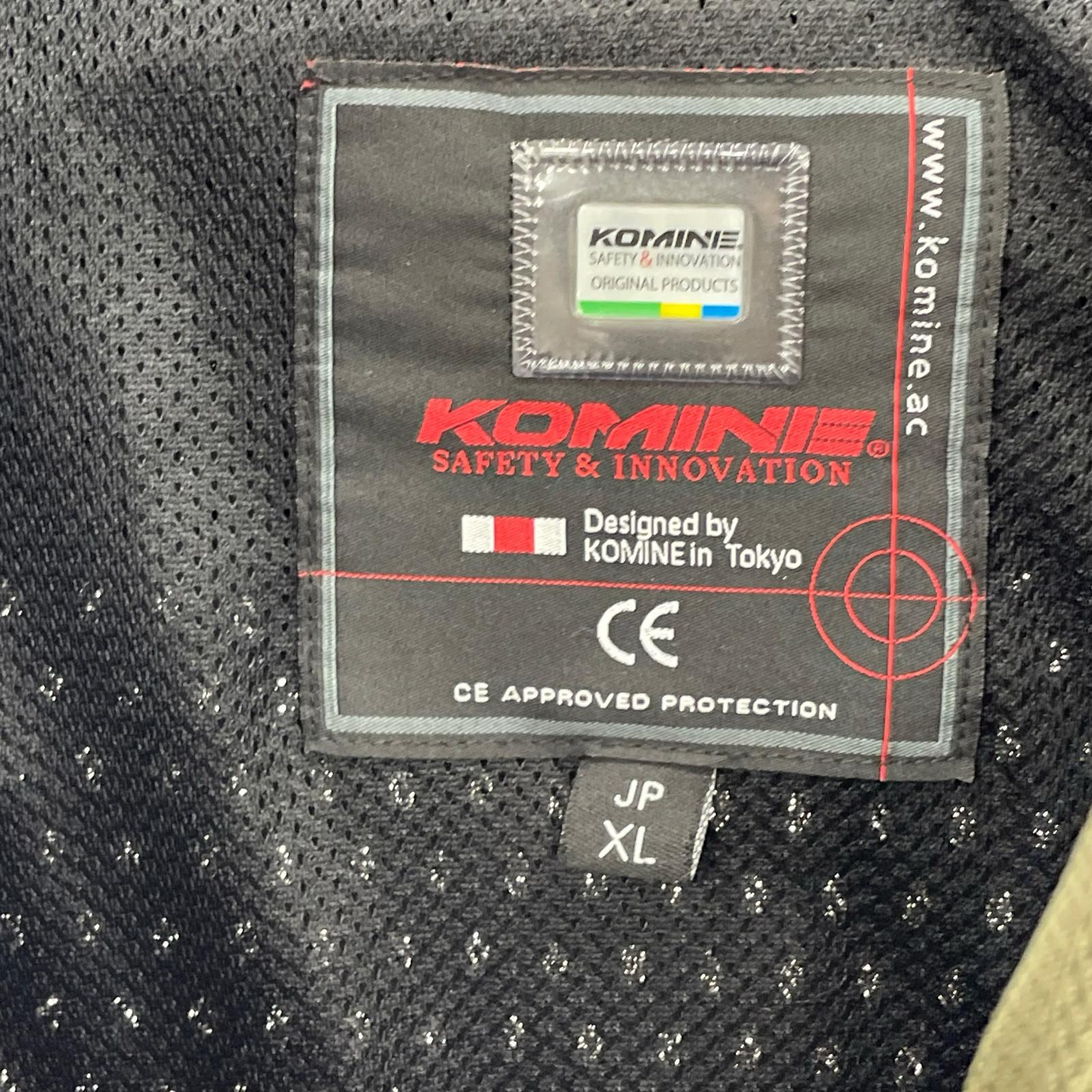 ジャケット KOMINE/レーシングジャケット カーキ