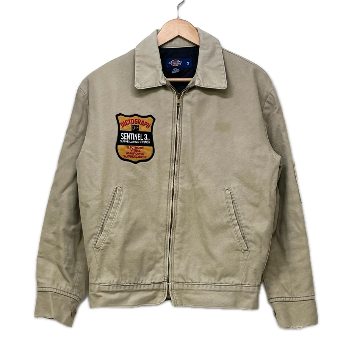 ジャケット 00s Dickies Mexico製 ワークジャケット S S ベージュ