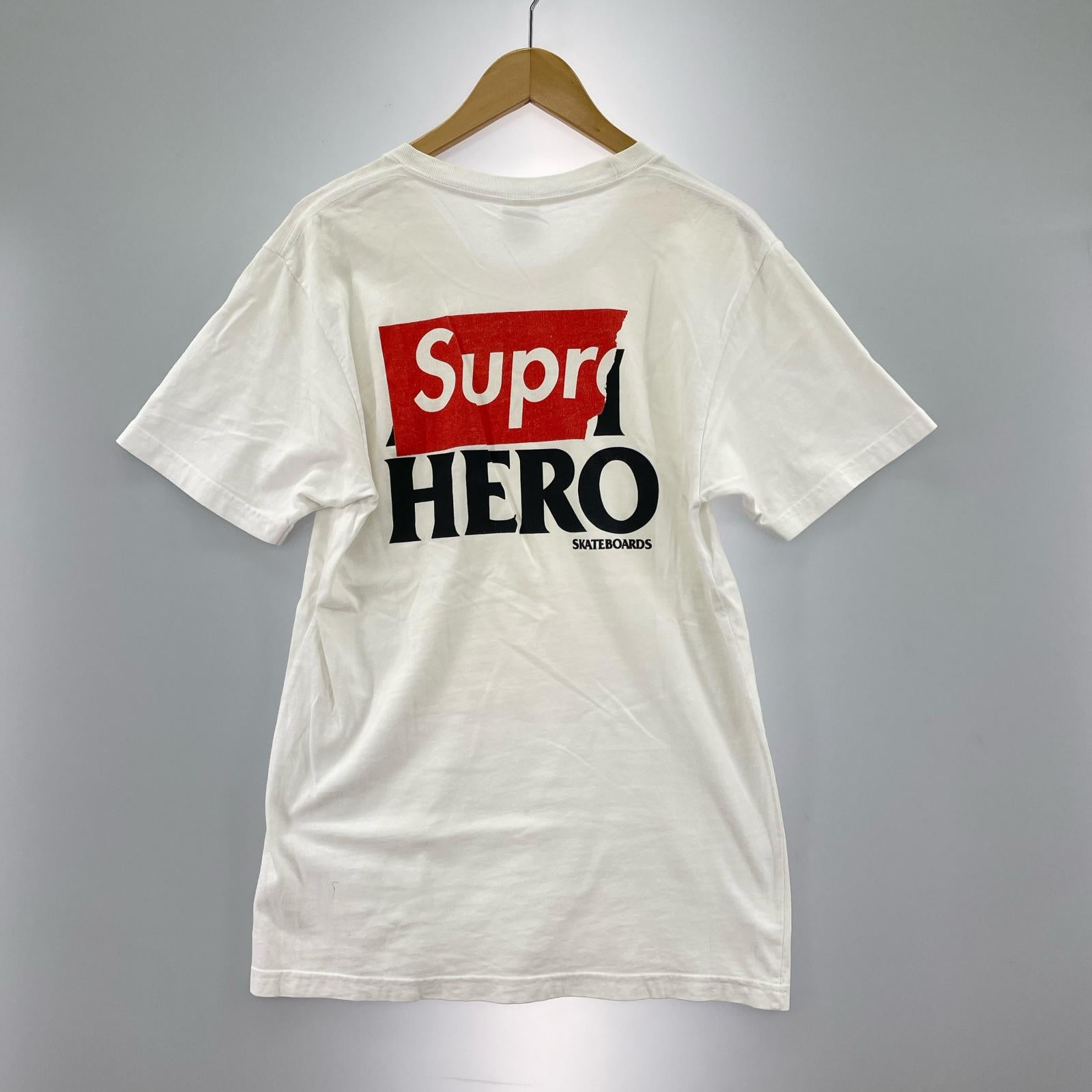 半袖Ｔシャツ ×ANTIHERO バックプリントS/Sカットソー　白 M ホワイト