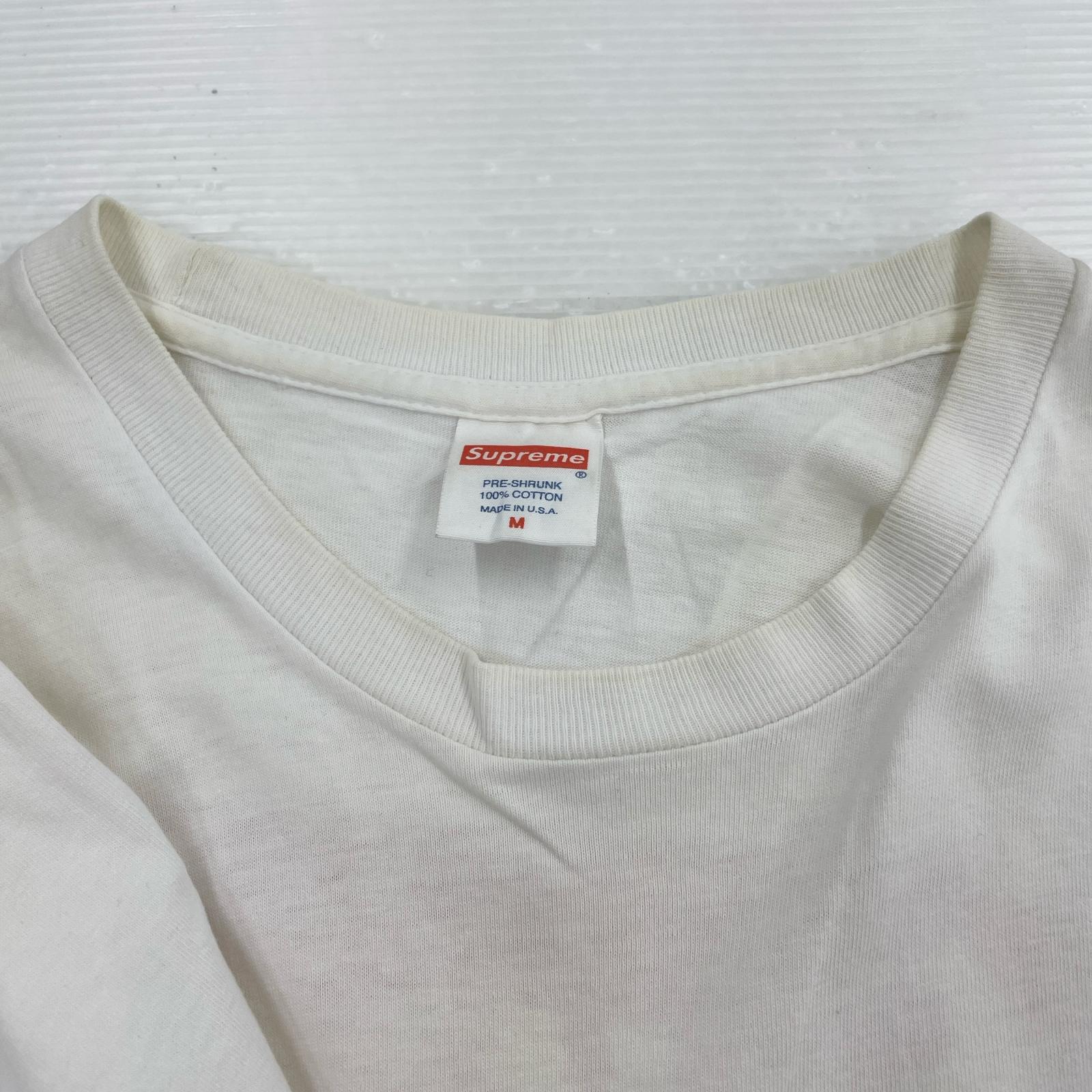 半袖Ｔシャツ ×ANTIHERO バックプリントS/Sカットソー　白 M ホワイト