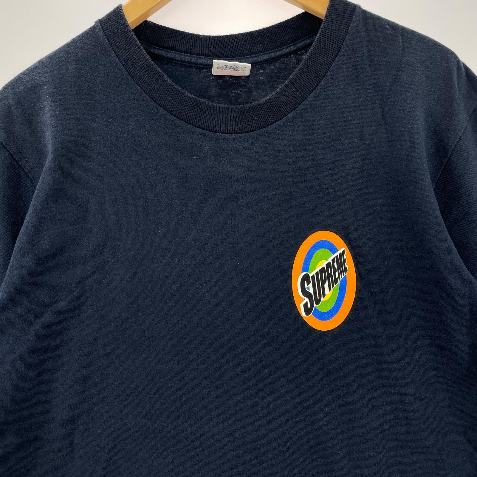 半袖Ｔシャツ Spin Tee プリントS/Sカットソー　紺 M ネイビー