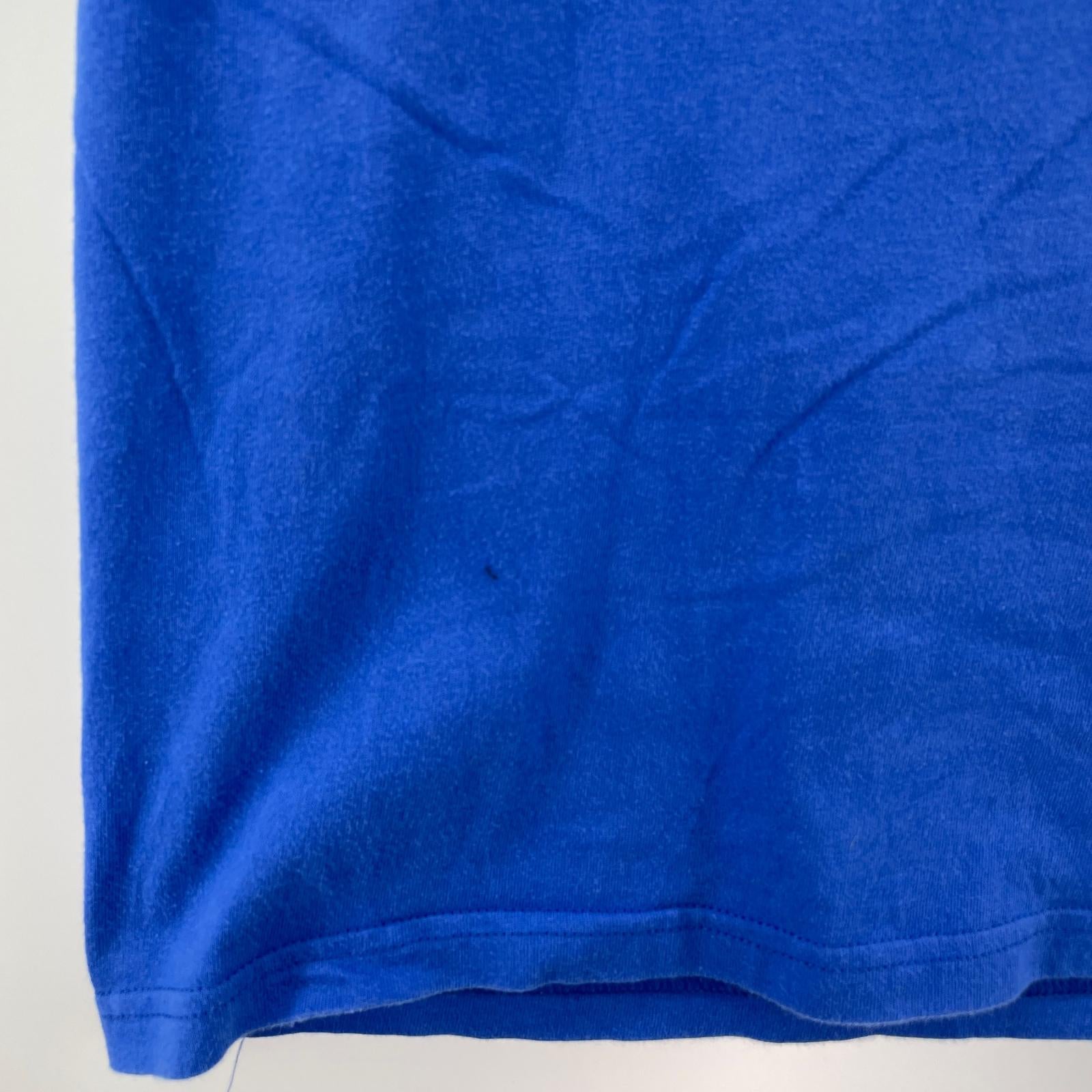 半袖Ｔシャツ Spin Tee プリントS/Sカットソー　青 M ブルー