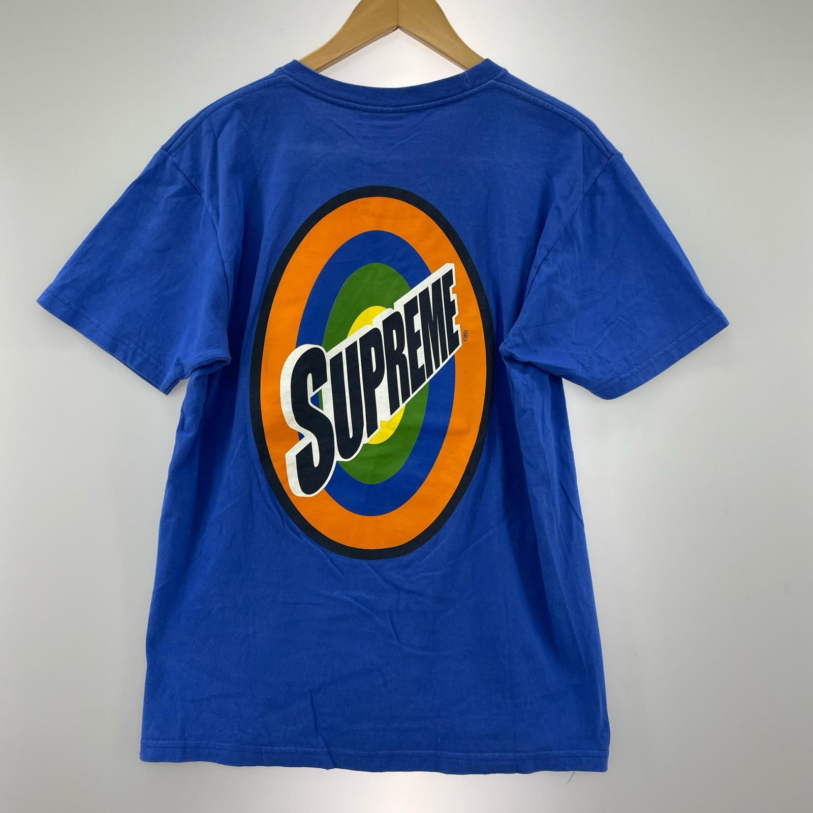 半袖Ｔシャツ Spin Tee プリントS/Sカットソー　青 M ブルー