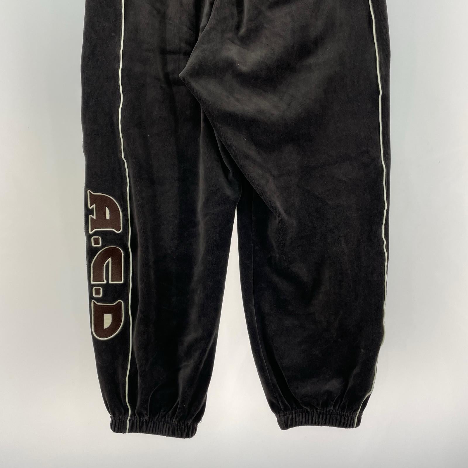 パンツ VELOUR PANTS A.C.D L ブラウン