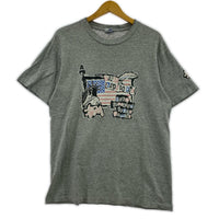 半袖Ｔシャツ 00s NEW YORK Print USA製 S/S Tee M GRY M グレー