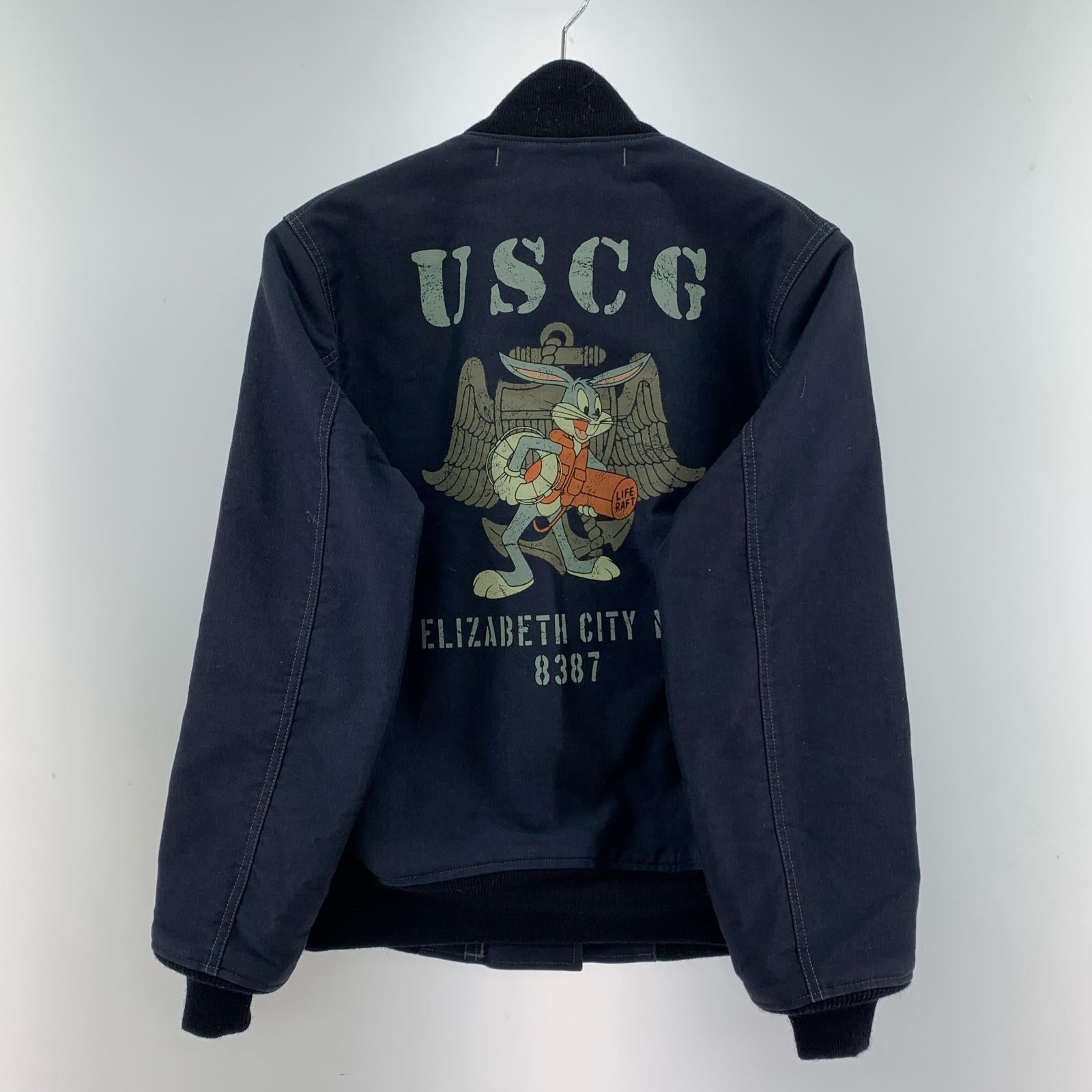 ジャケット U.S.NAVY DECK JACKET FRONT HOOK 36 ネイビー
