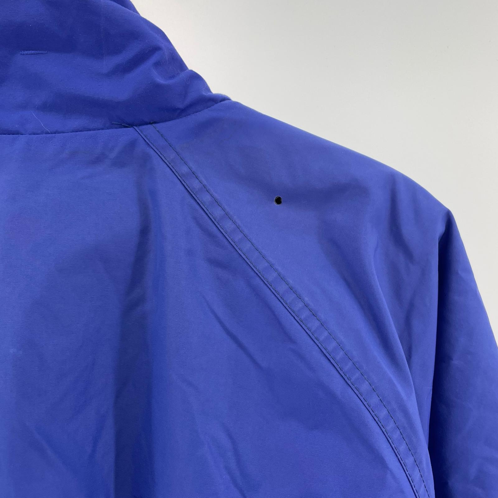 ジャケット 80s USA製 シェルドシンチラジャケット 青 (L) M ブルー