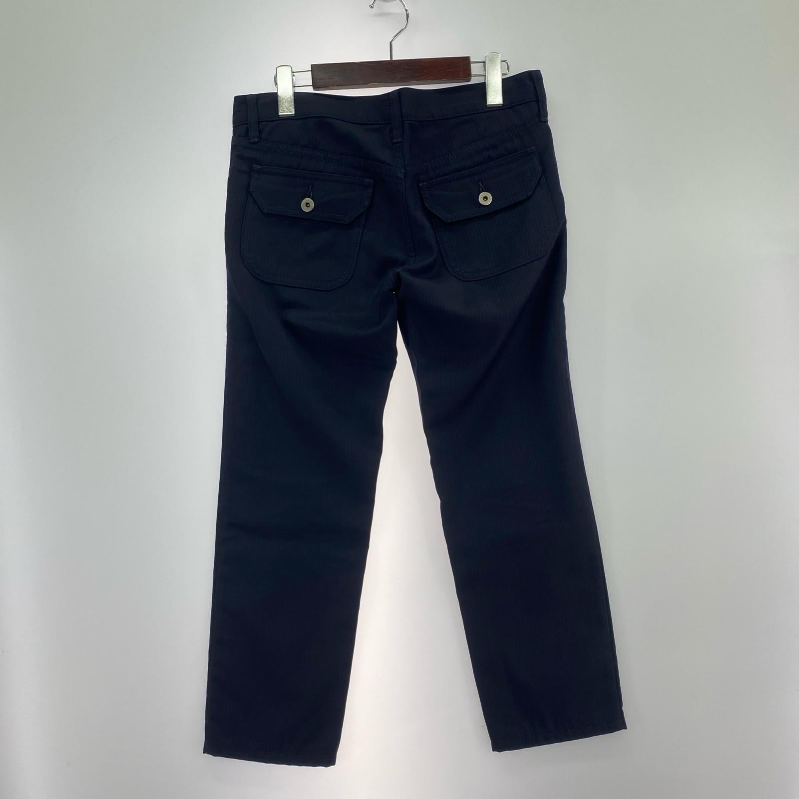 パンツ JUNYA WATANABE COMME des GARCONS ｽﾘﾑﾊﾟﾝﾂ 紺 (W31) S ネイビー
