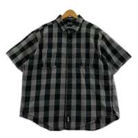 半袖シャツ NEIGHBORHOOD 03年 チェックシャツ DCNH-SH-07 黒グレー (M) M