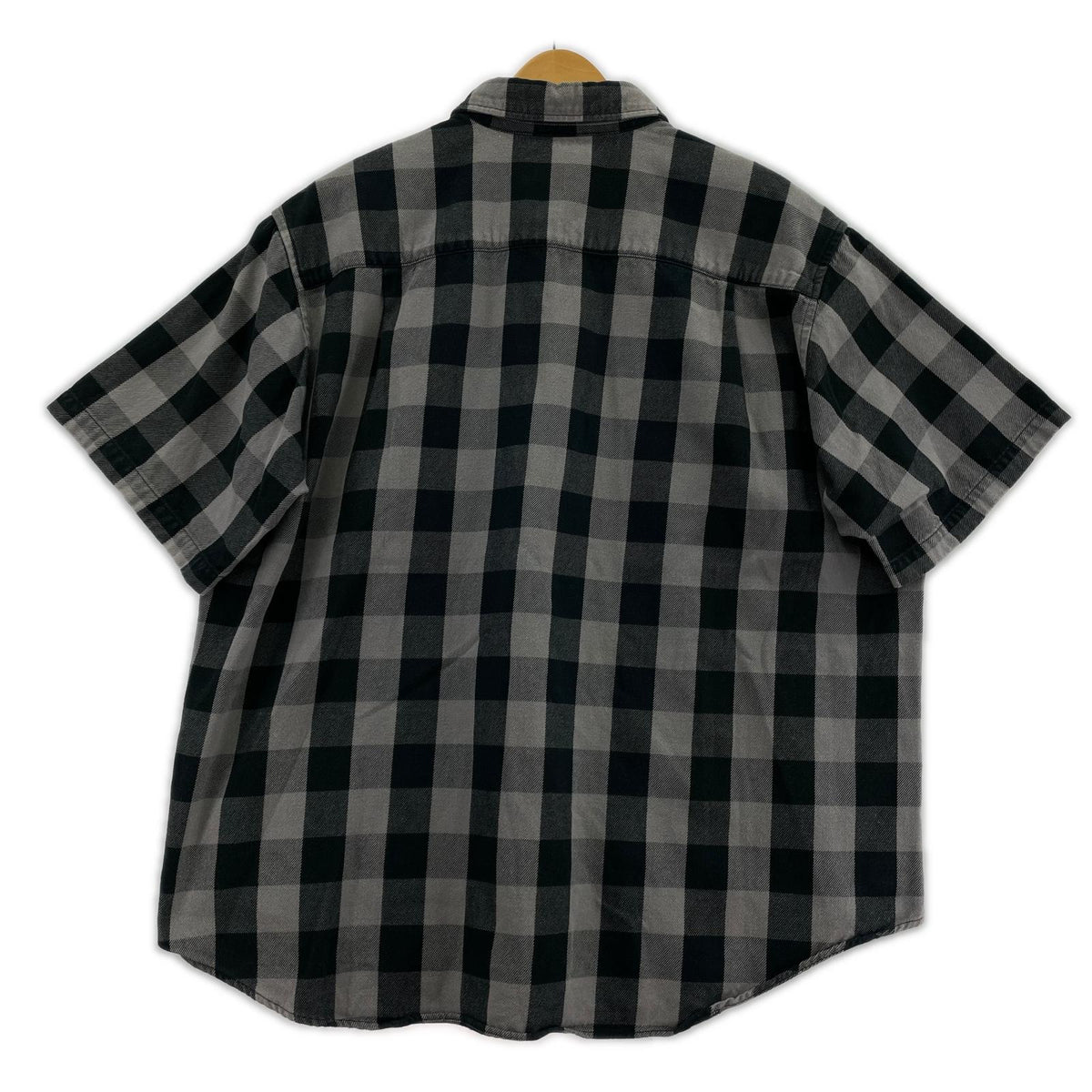 半袖シャツ NEIGHBORHOOD 03年 ﾁｪｯｸｼｬﾂ DCNH-SH-07 黒ｸﾞﾚｰ (M) M