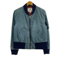 ブルゾン 00s STUSSY MADEME デニムMA-1 (M) M