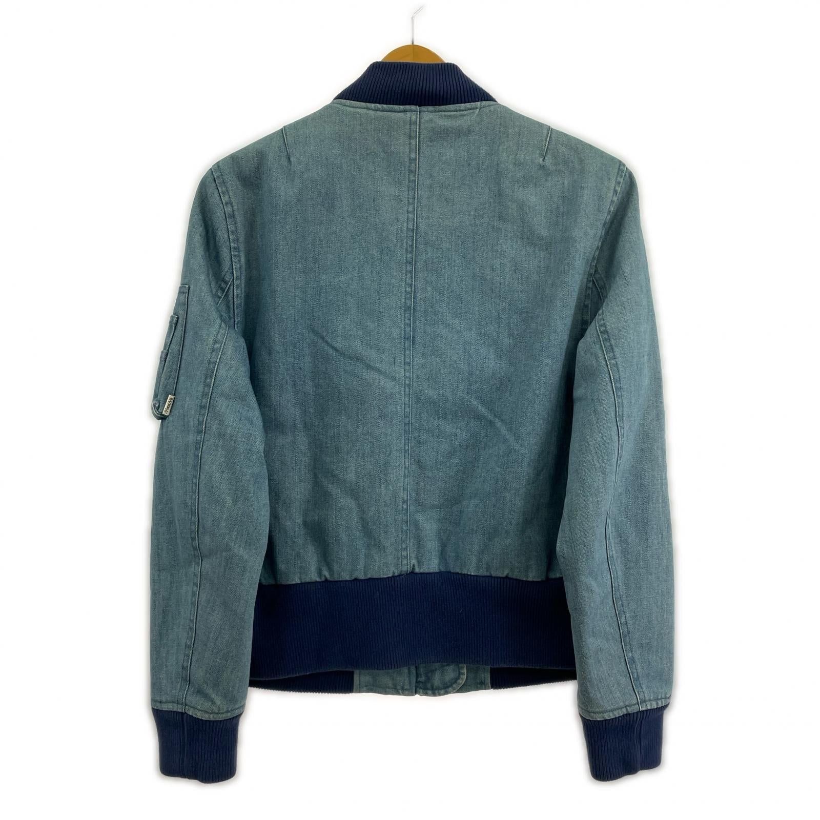 ブルゾン 00s STUSSY MADEME デニムMA-1 (M) M