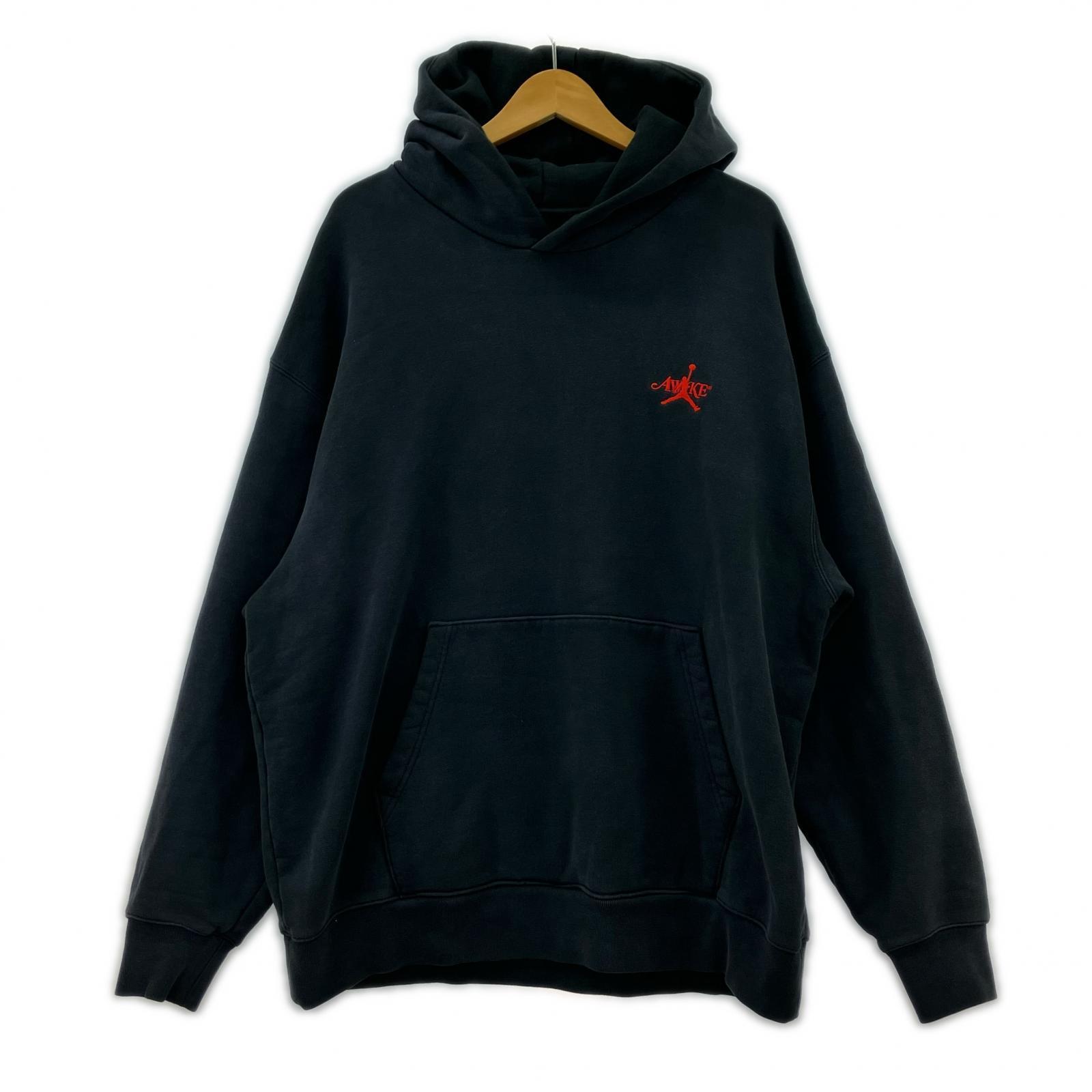 パーカー ×Awake NY Flc Hoodie 黒 (XL) ブラック