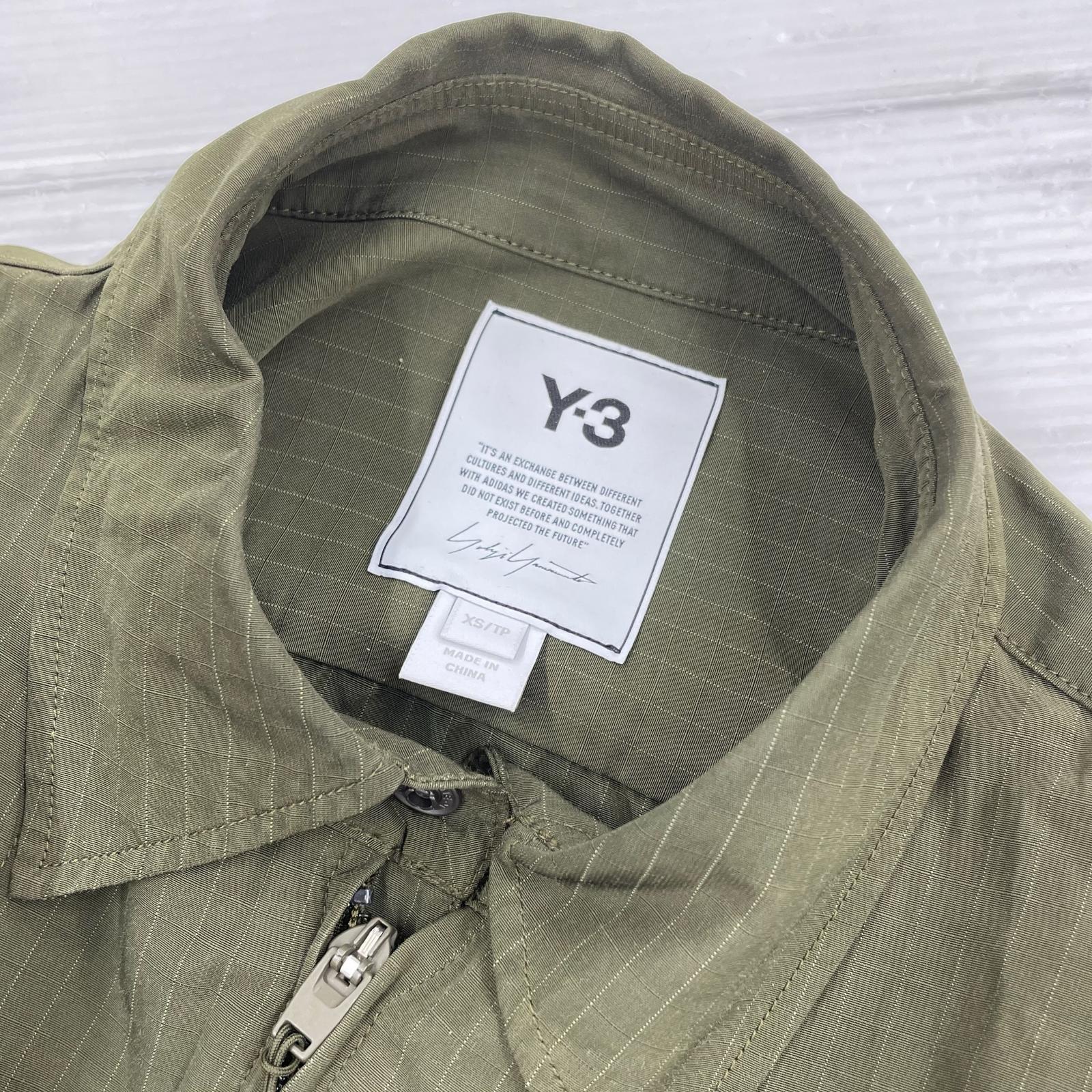 長袖シャツ Y-3 M CLASSIC LGT RIPSTOP OVER SHIRTS XS カーキ