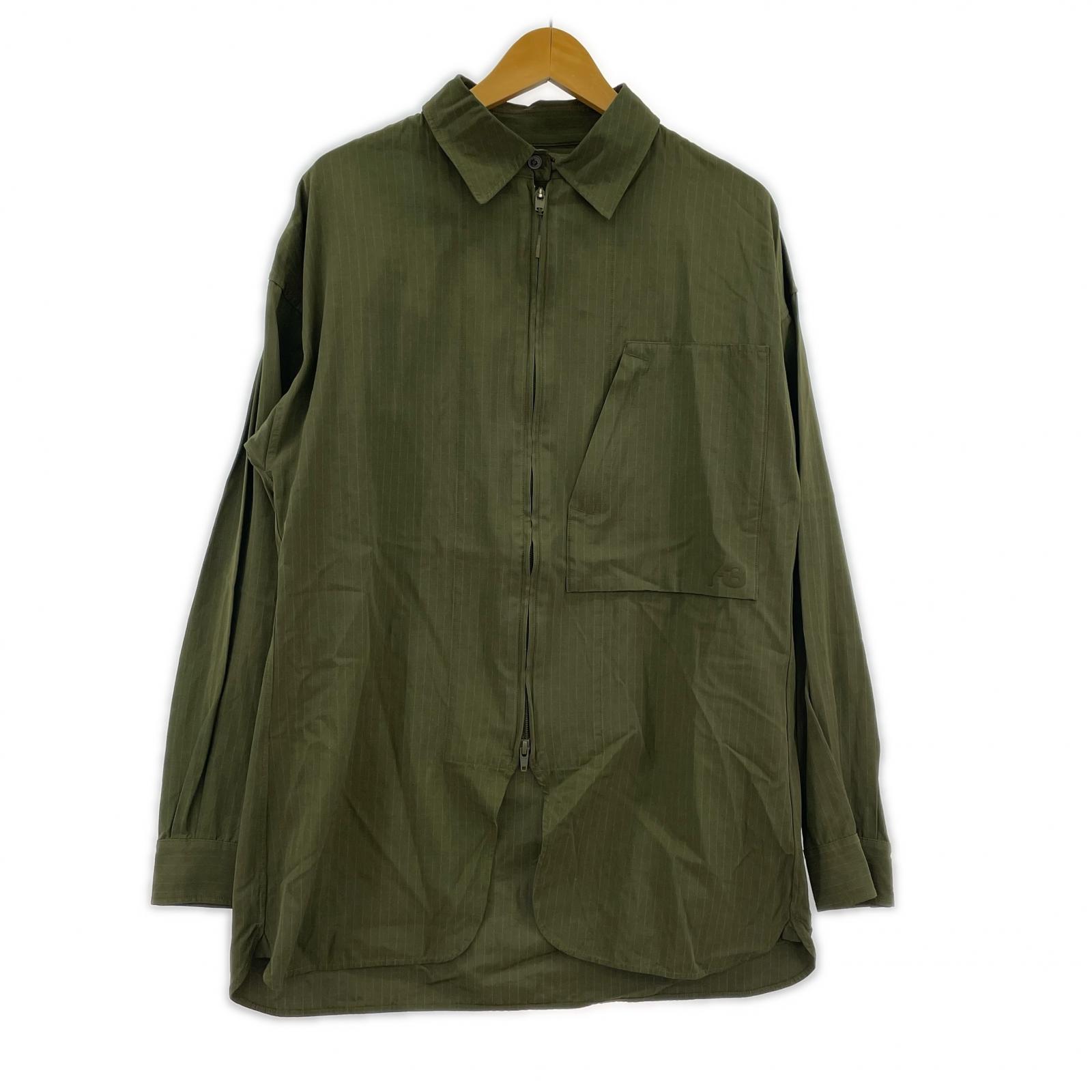 長袖シャツ Y-3 M CLASSIC LGT RIPSTOP OVER SHIRTS XS カーキ