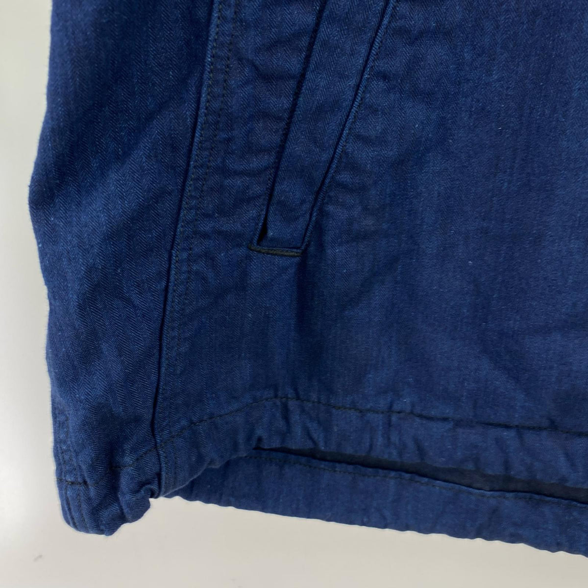 長袖シャツ pure blue japan ﾌｰﾃﾞｨﾌﾟﾙｵｰﾊﾞｰｼｬﾂ(4)