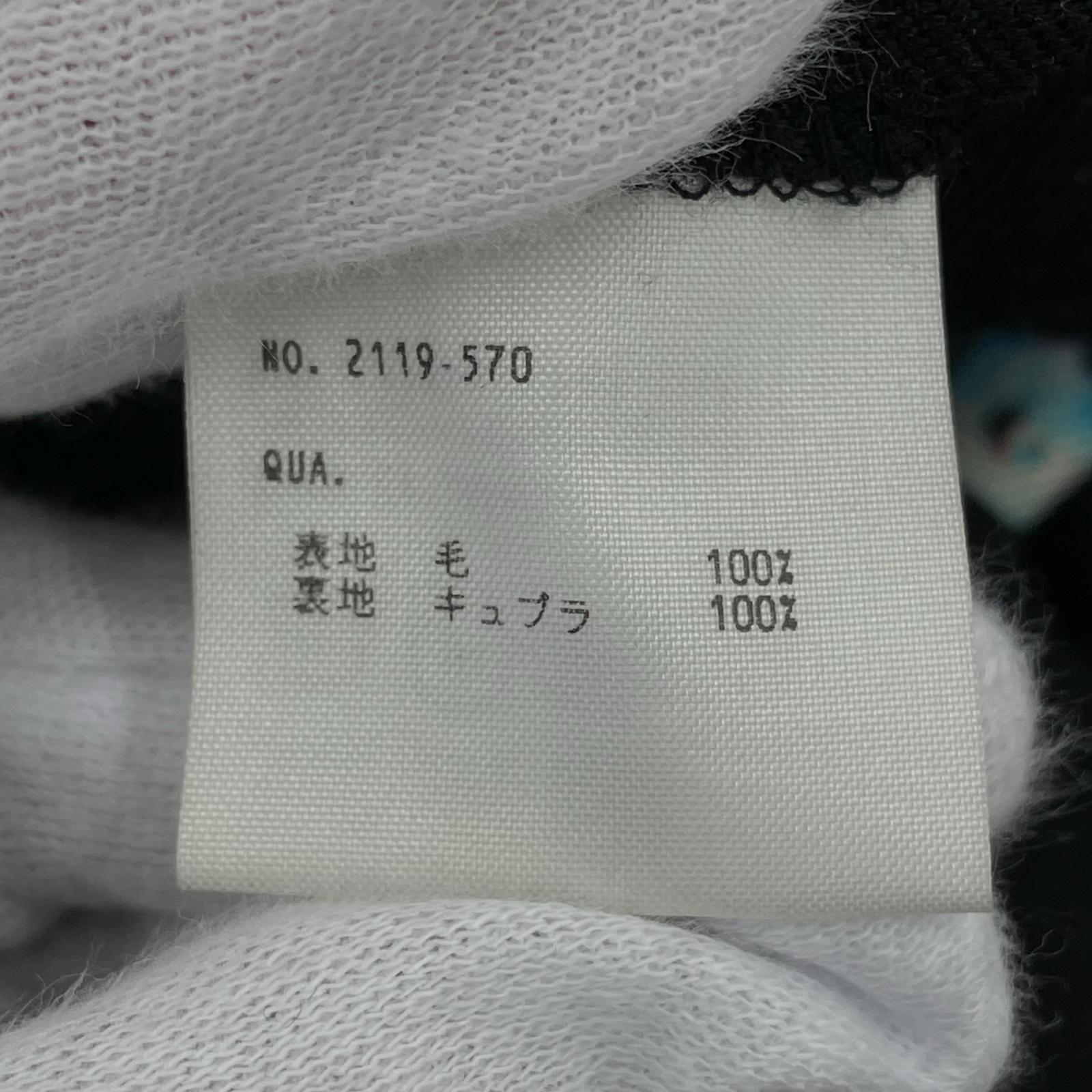 パンツ 2119-570 19SS SLIM SLACKS(42) 42 ブラック