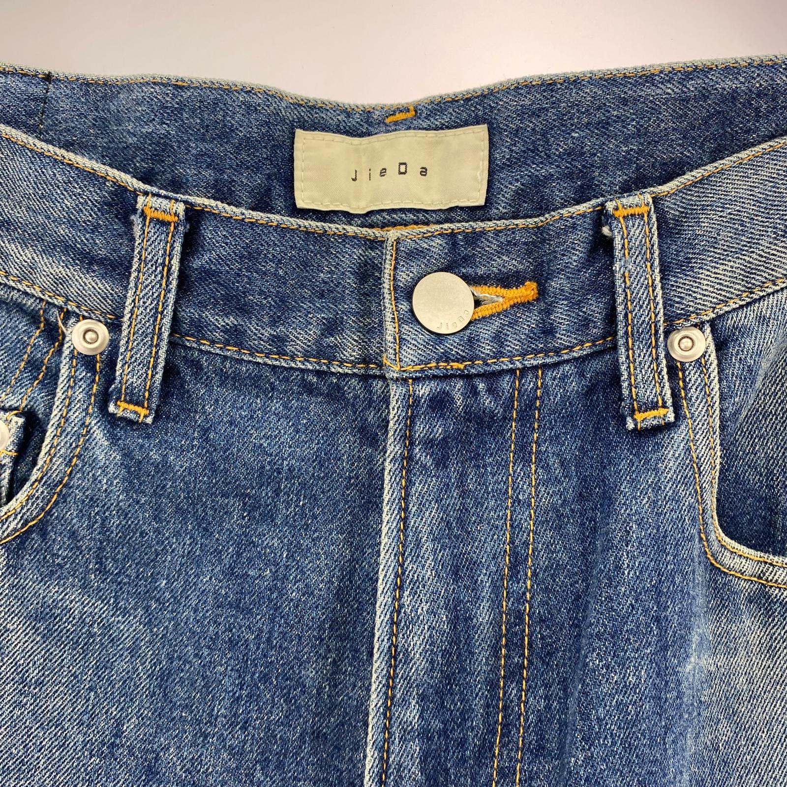 デニムパンツ Jieda ブーツカットデニム size2 IDG 2 ネイビー