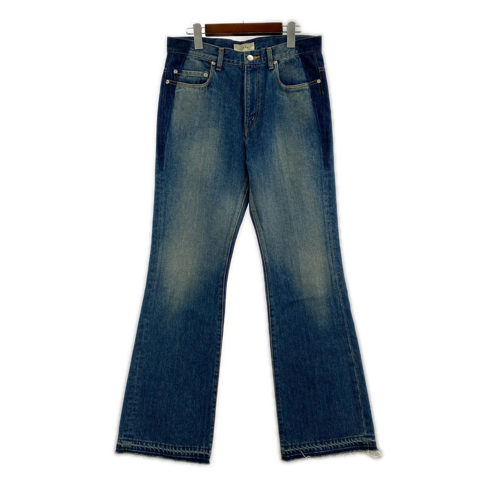 デニムパンツ Jieda ブーツカットデニム size2 IDG 2 ネイビー