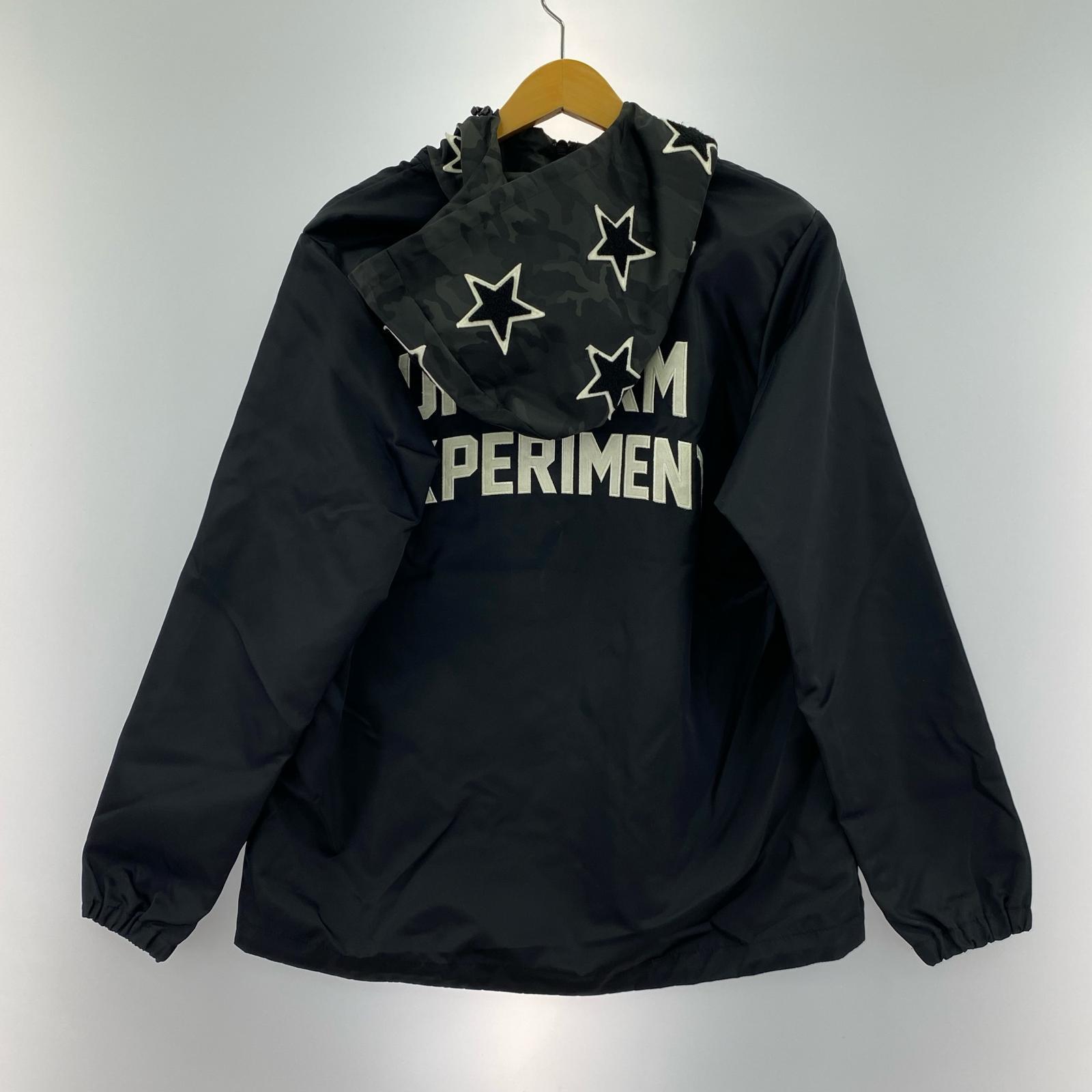 ブルゾン STAR HOODED ZIP BLOUSON -1 1 ブラック