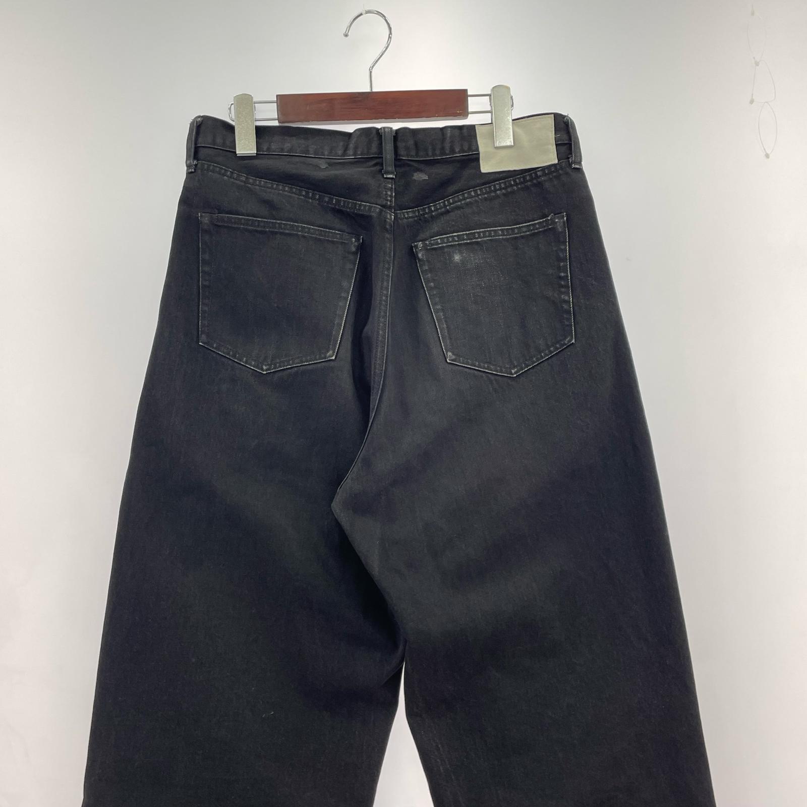 デニムパンツ 5PK VINTAGE REPRODUCTION WIDE DENIM（M） M ブラック