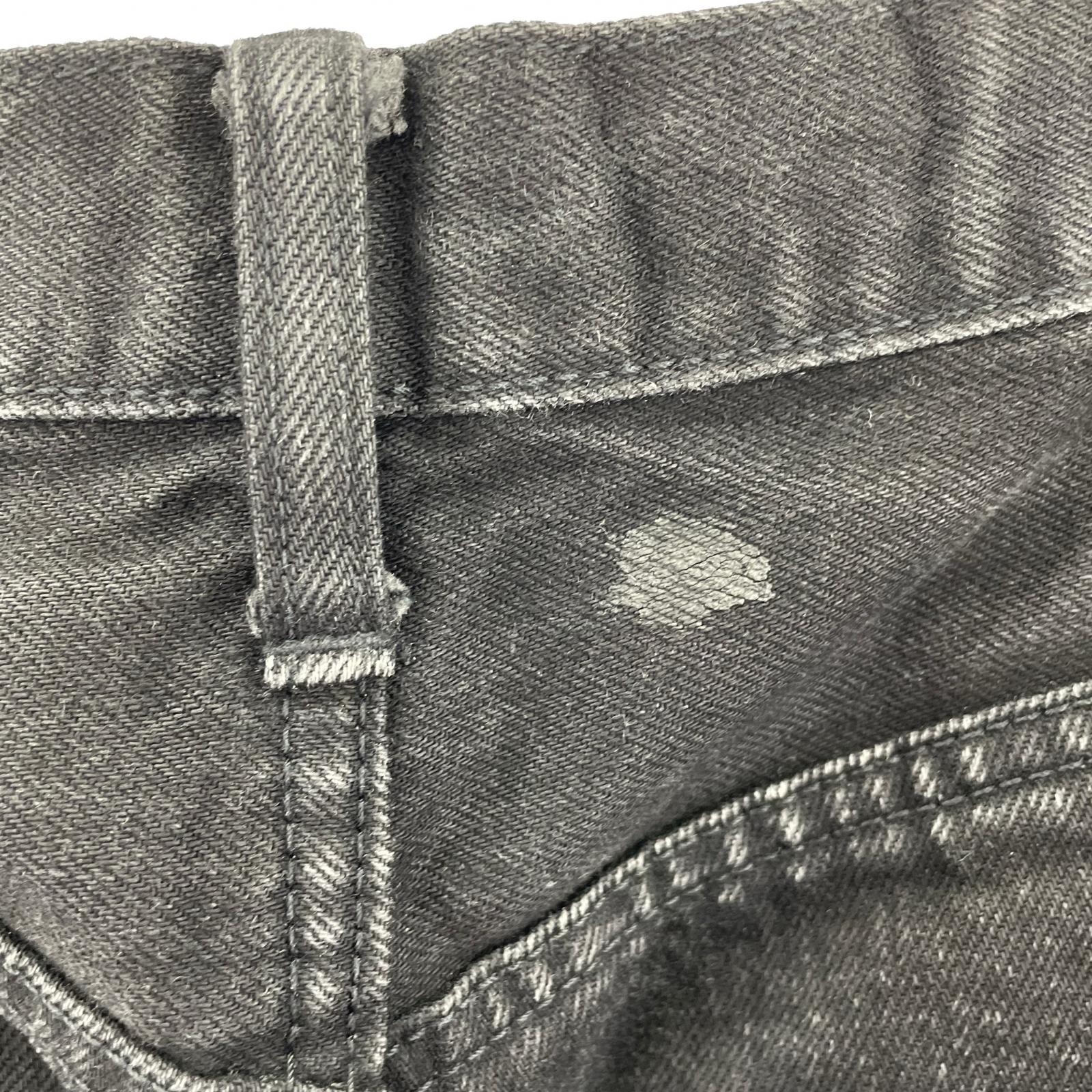 デニムパンツ 5PK VINTAGE REPRODUCTION WIDE DENIM（M） M ブラック