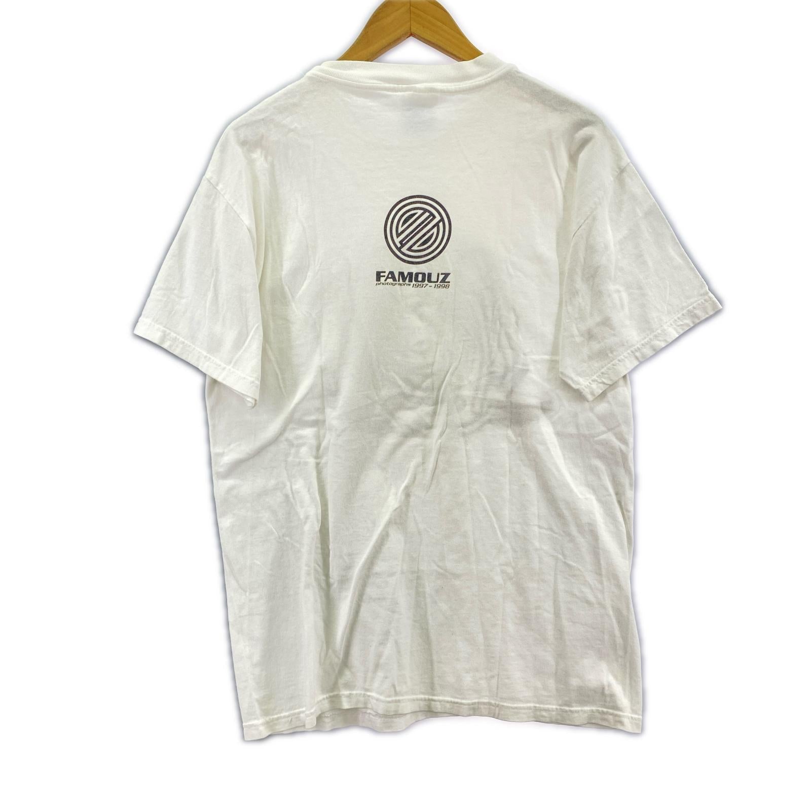 半袖Ｔシャツ FAMOUZ 白 90s M ホワイト