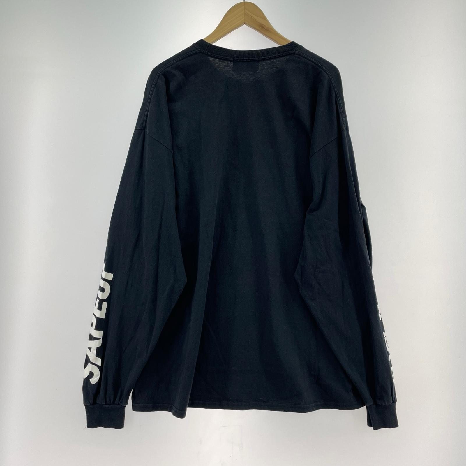 長袖Ｔシャツ SAPeur 長袖Tシャツ・カットソー 黒 (XXL) ブラック