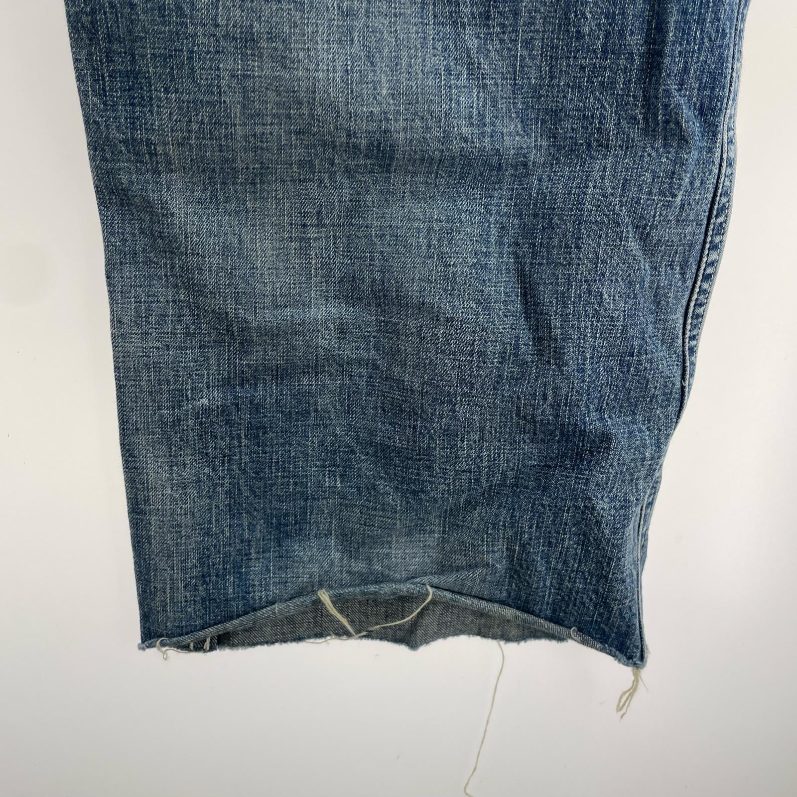 パンツ DENIM PANTS PAINTER M ブルー