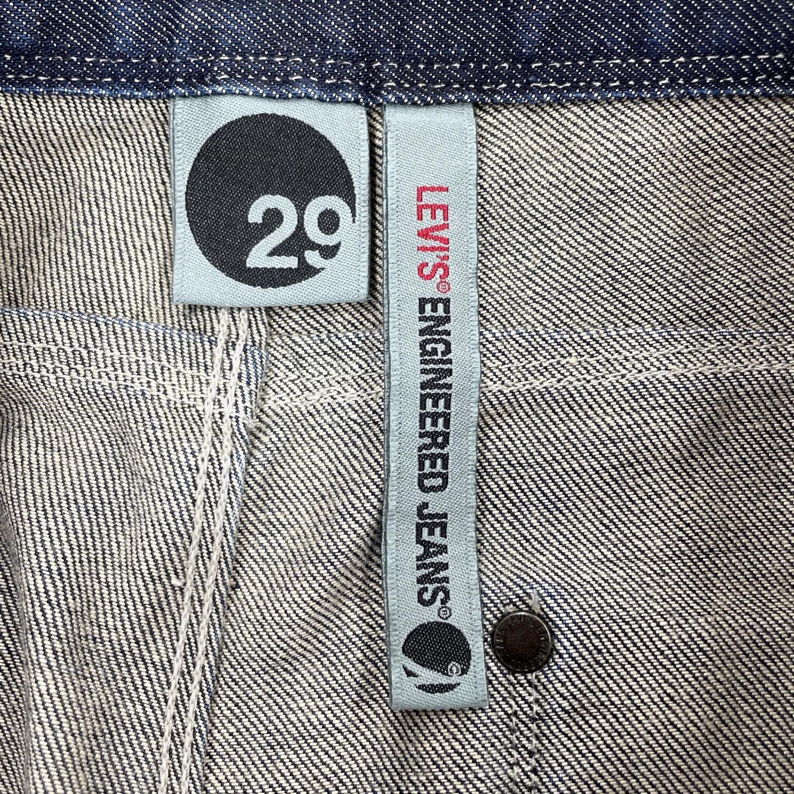 デニムパンツ ENGINEERED JEANS W29 29 ネイビー