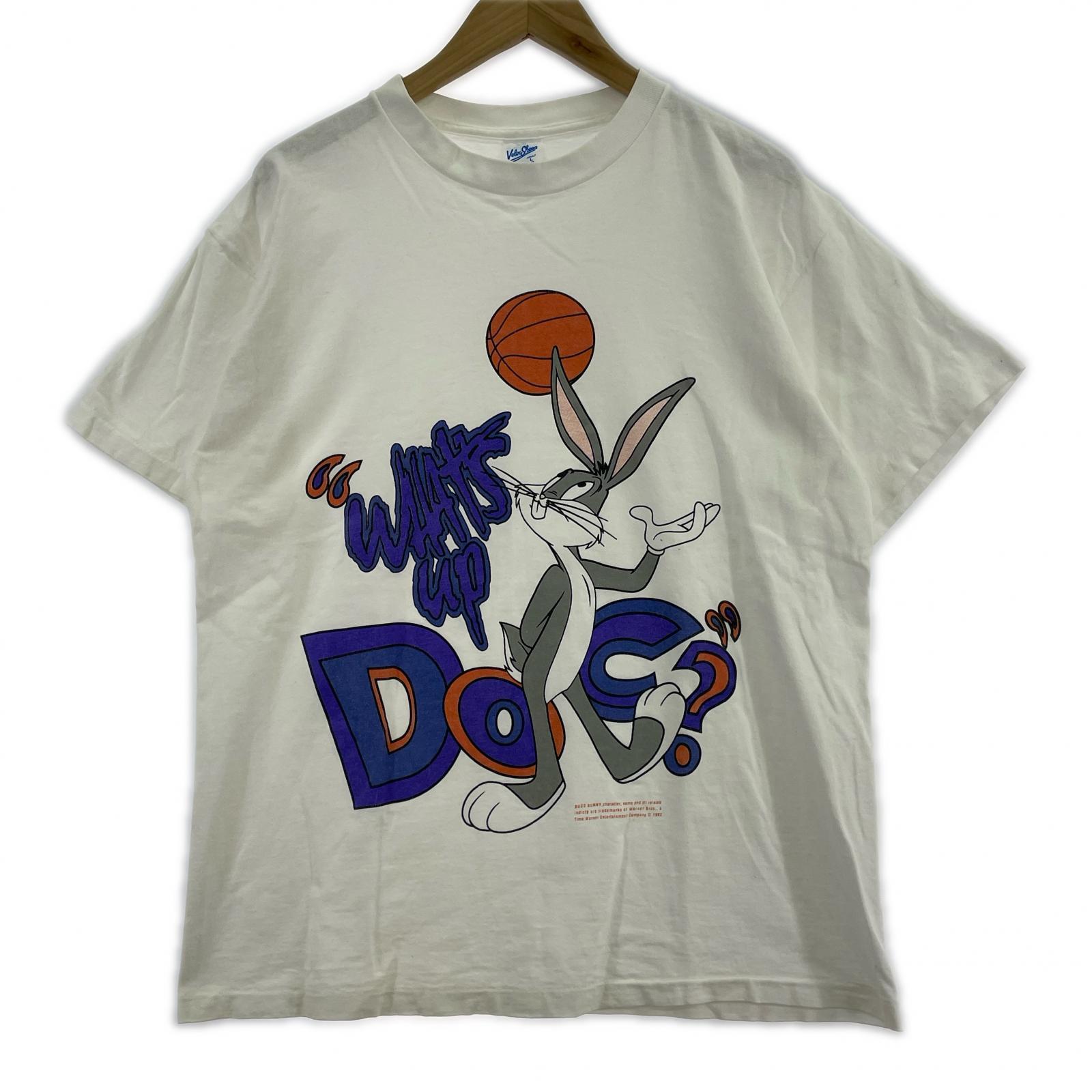 半袖Ｔシャツ LOONEY TUNES BUGS BUNNY 90s 白（L） L ホワイト