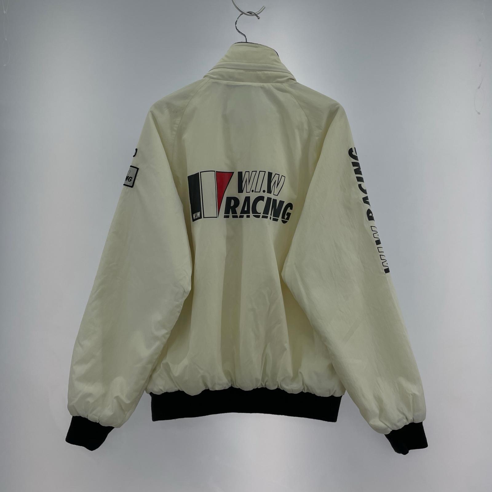 ジャケット W.I.W RACING　ピットジャケット ホワイト