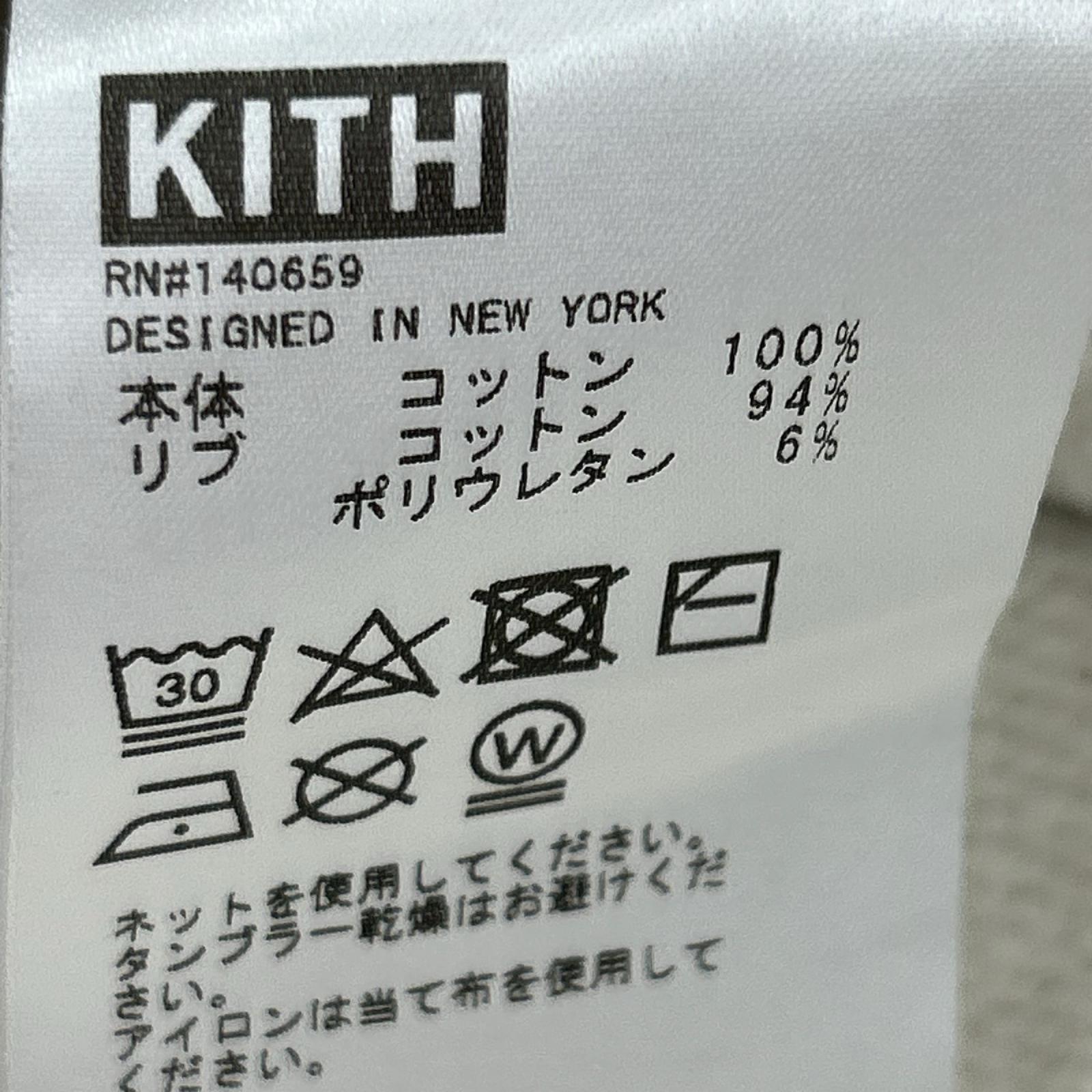 パーカー KITH 総柄 21-070-060-0016-2-0 白 (M) M ホワイト