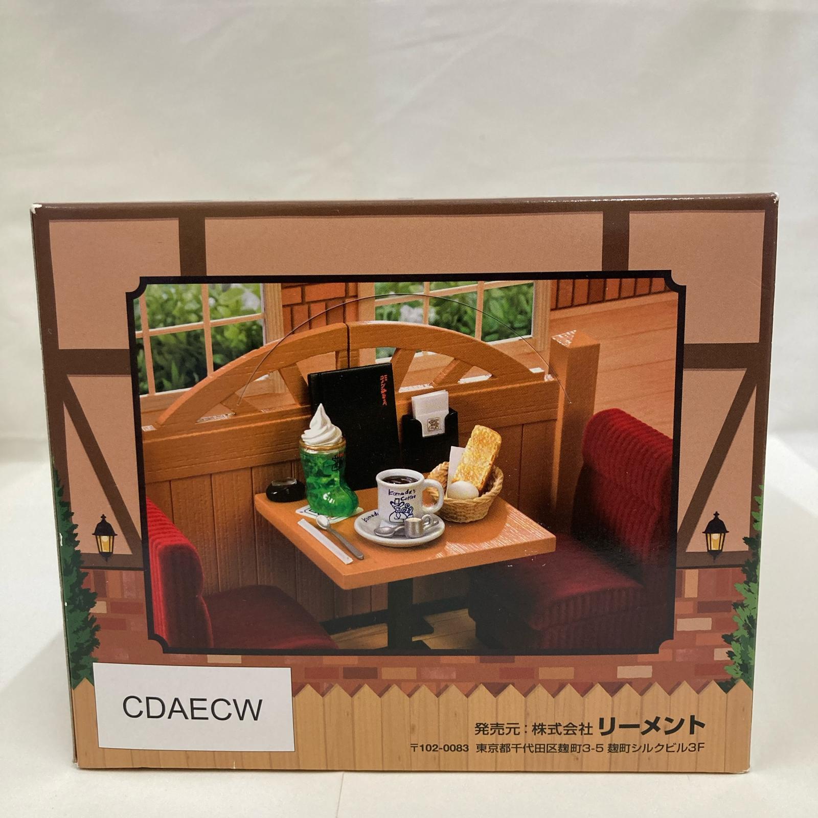 ぷちサンプル 珈琲所 コメダ珈琲店 BOX リーメント